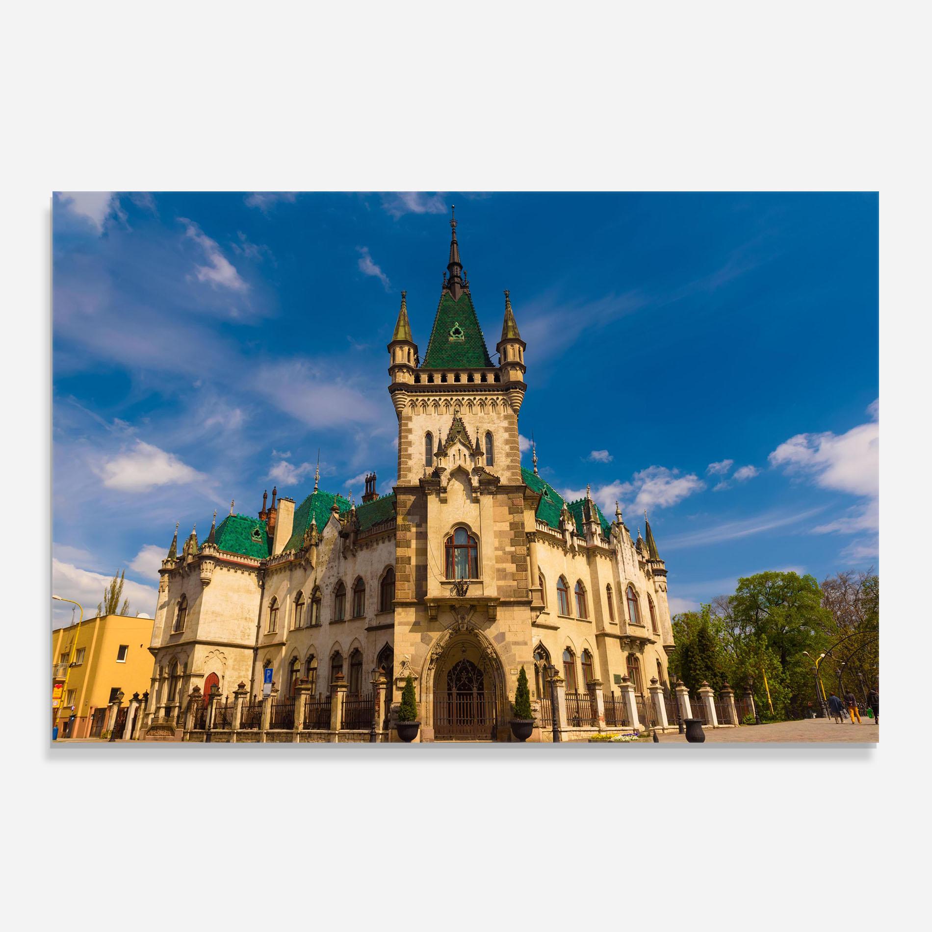 Стъклен панел за кухня Jakabov Palace Slovakia mockup 0