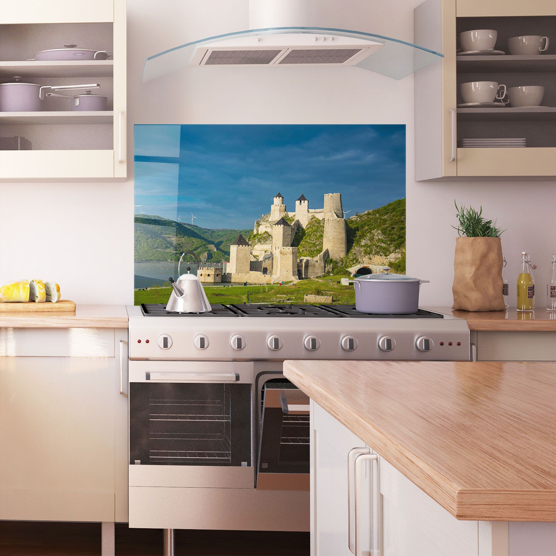 Medieval Golubac Serbia mockup 1