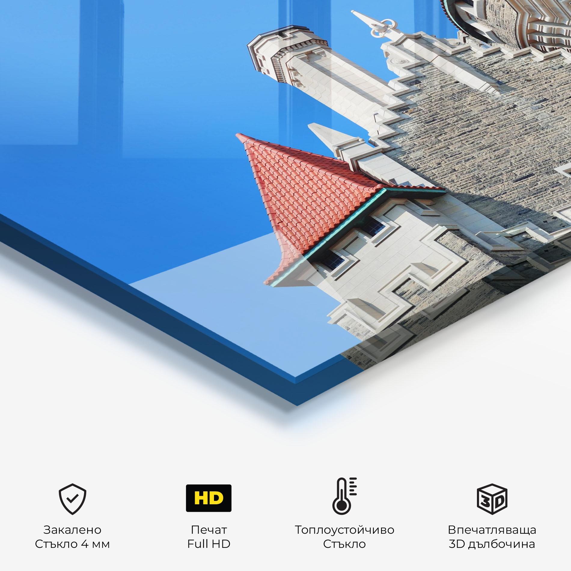 Стъклен панел за кухня Casa Loma mockup 2