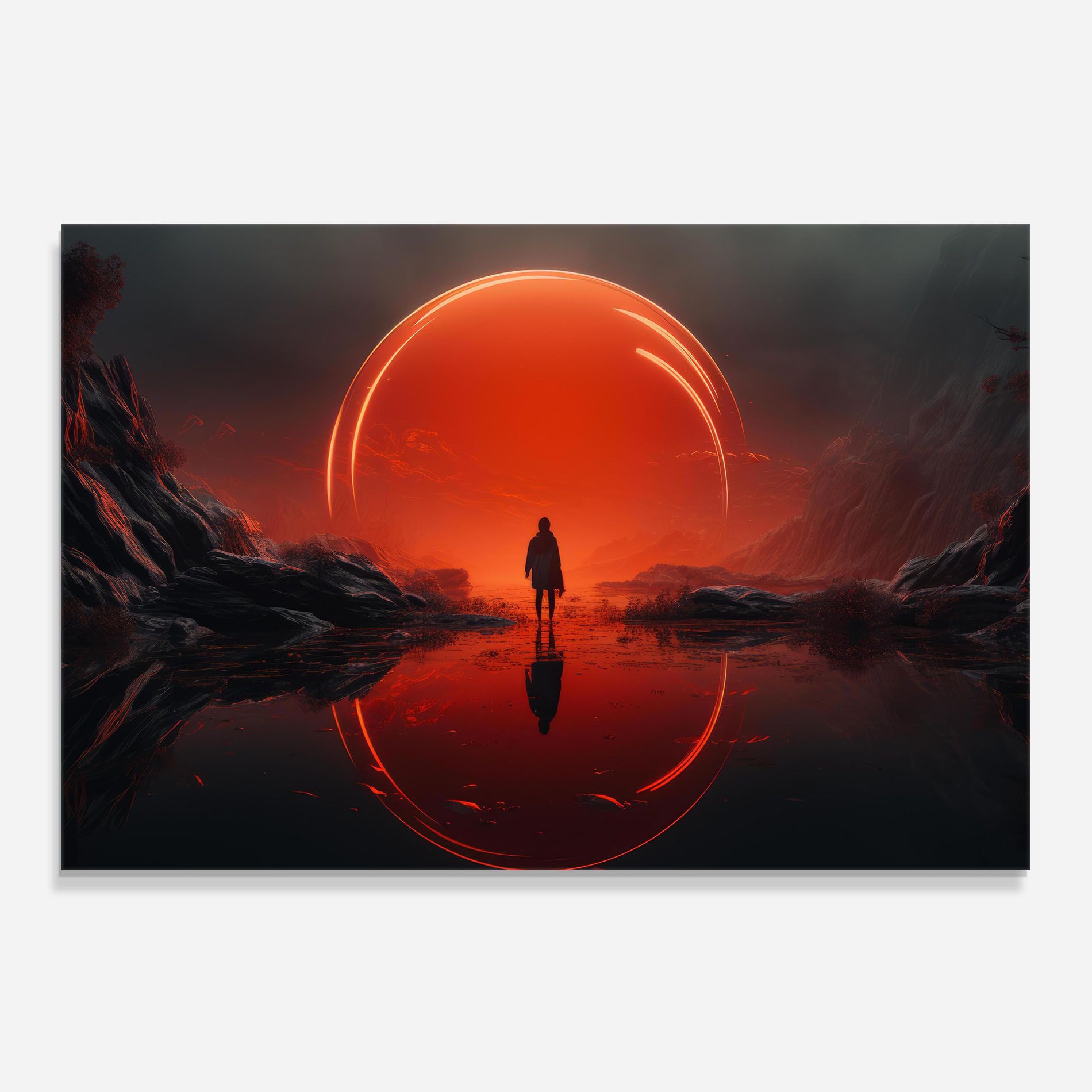 Man Orange Orb mockup 0