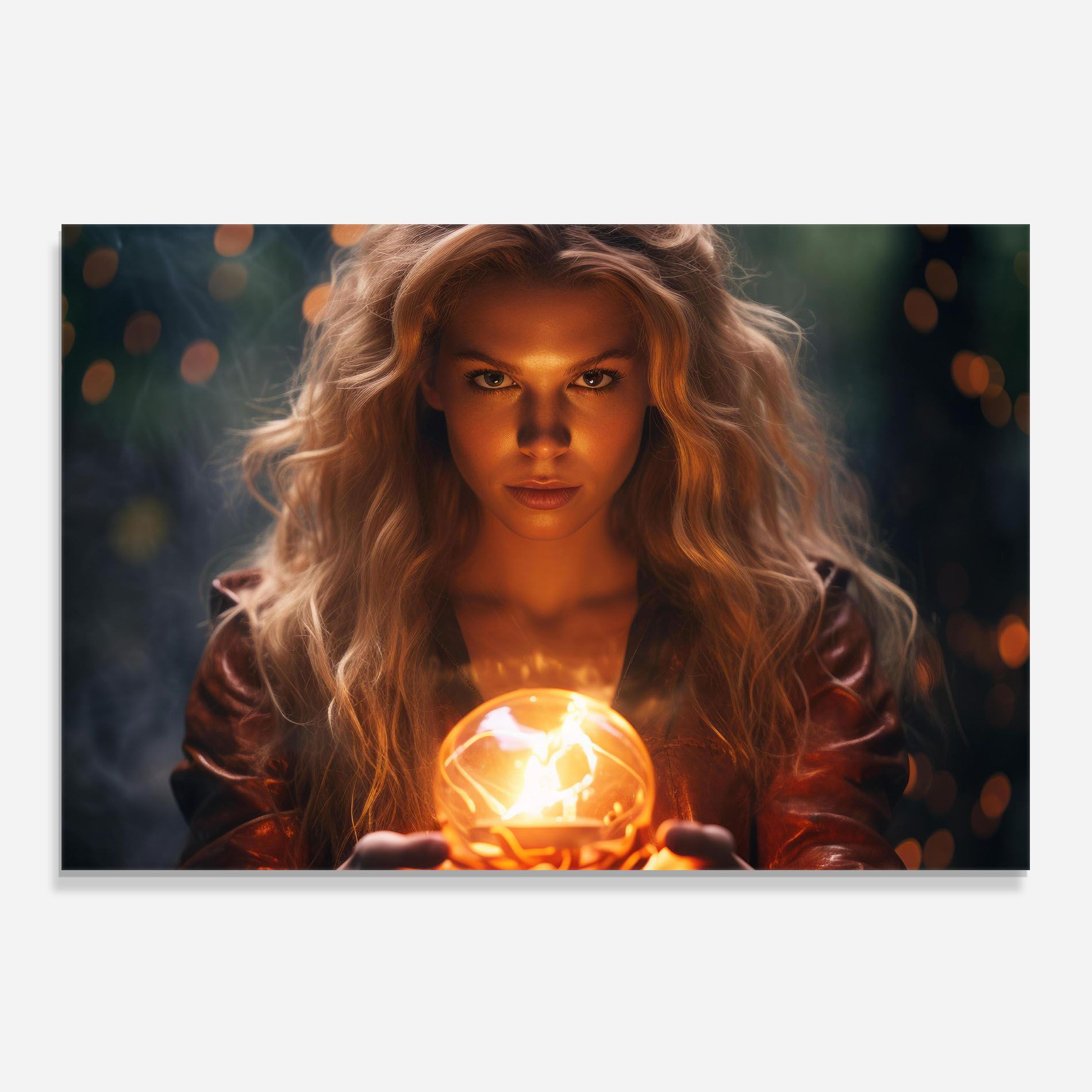Beautiful Woman Witch mockup 0