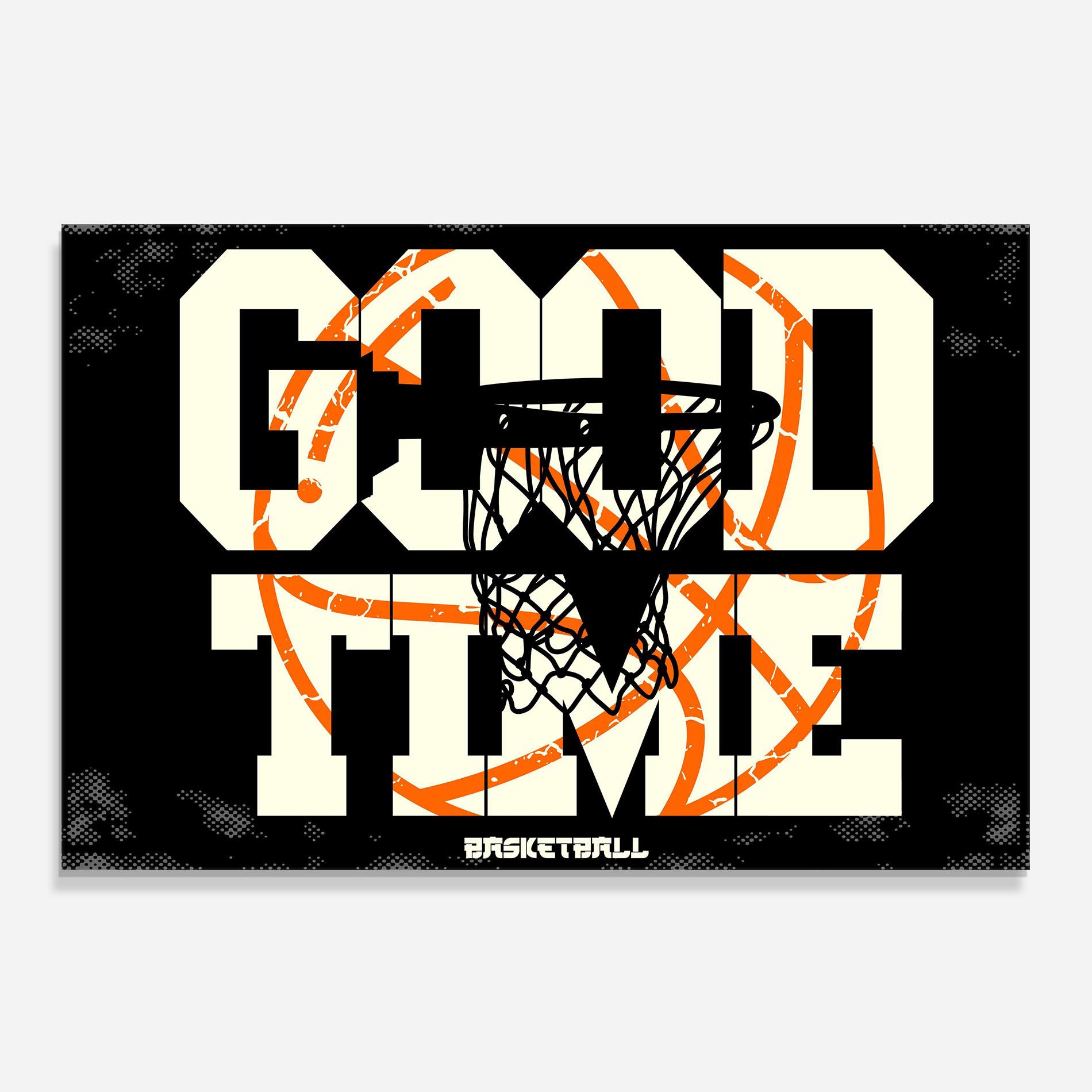 Стъклен панел за кухня Good Time Basket mockup 0