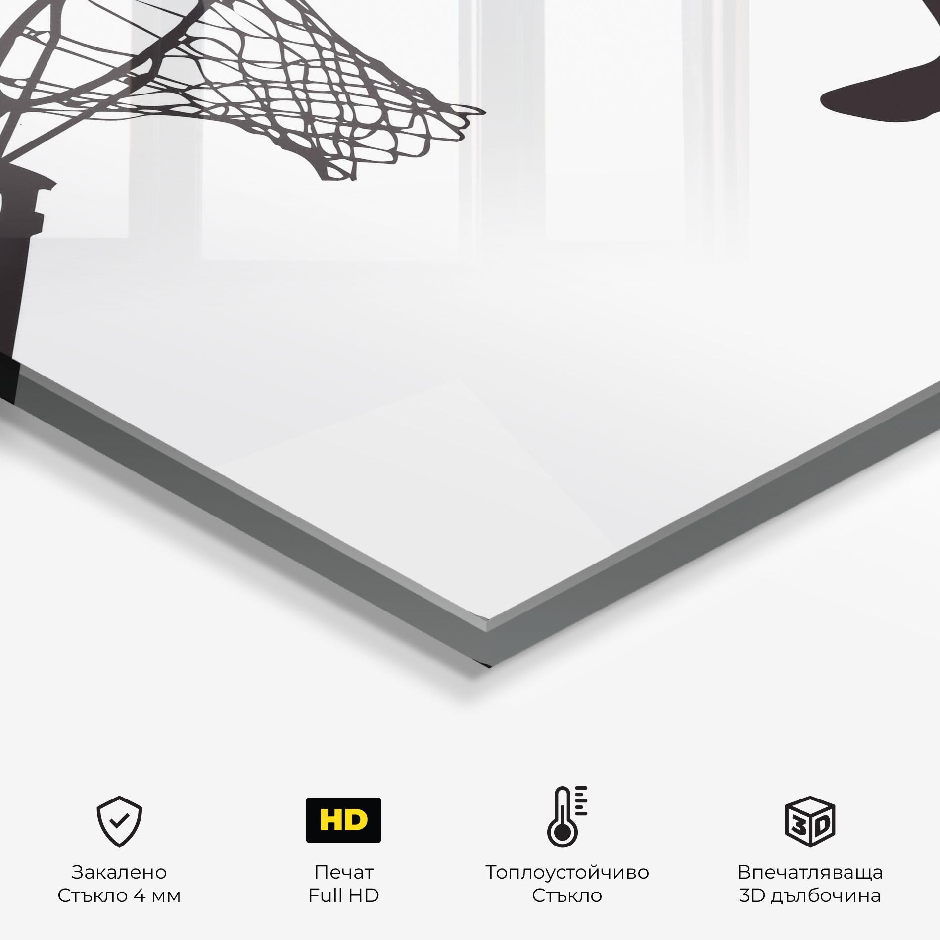 Стъклен панел за кухня Jump Basket mockup 2