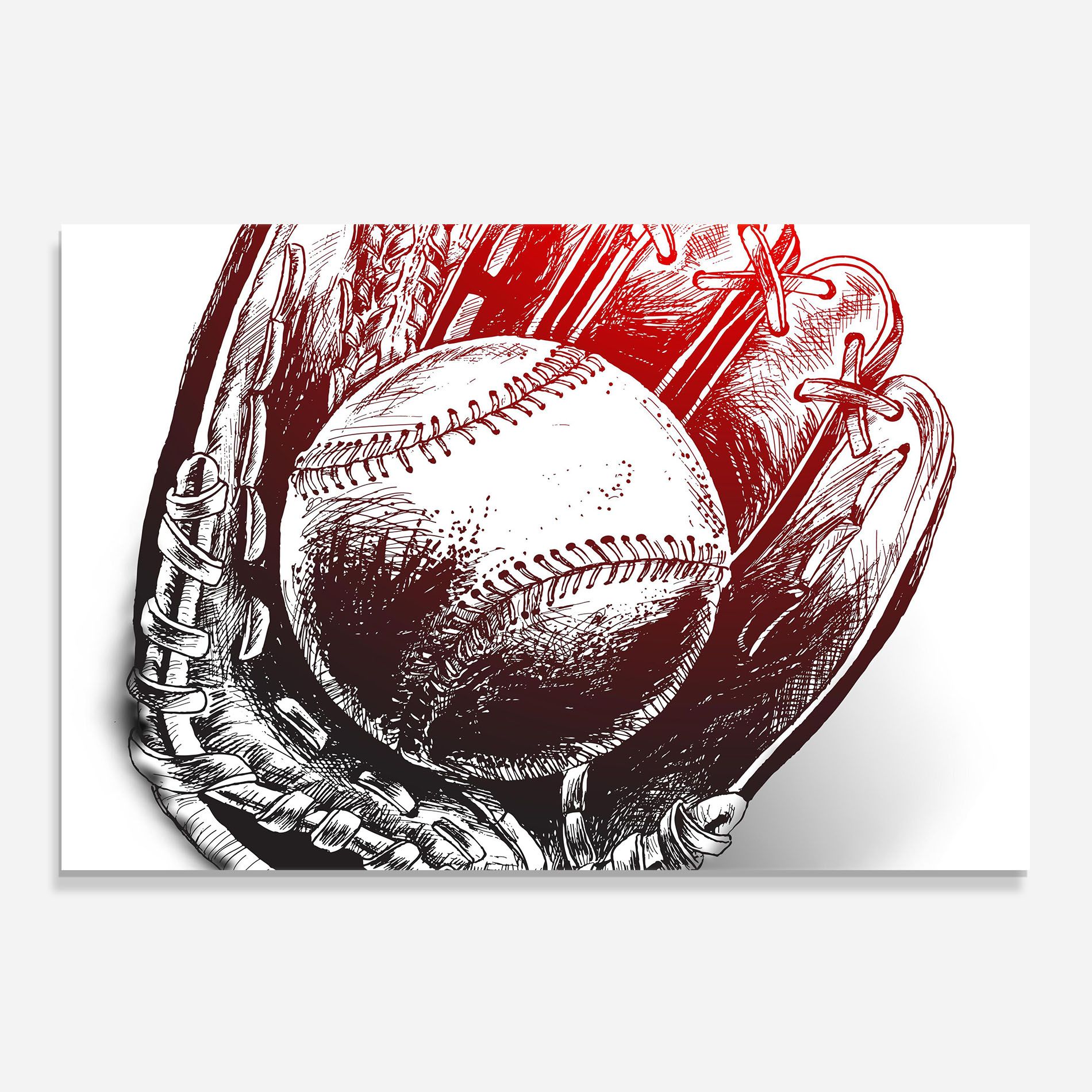 Baseball Glove Art mockup 0