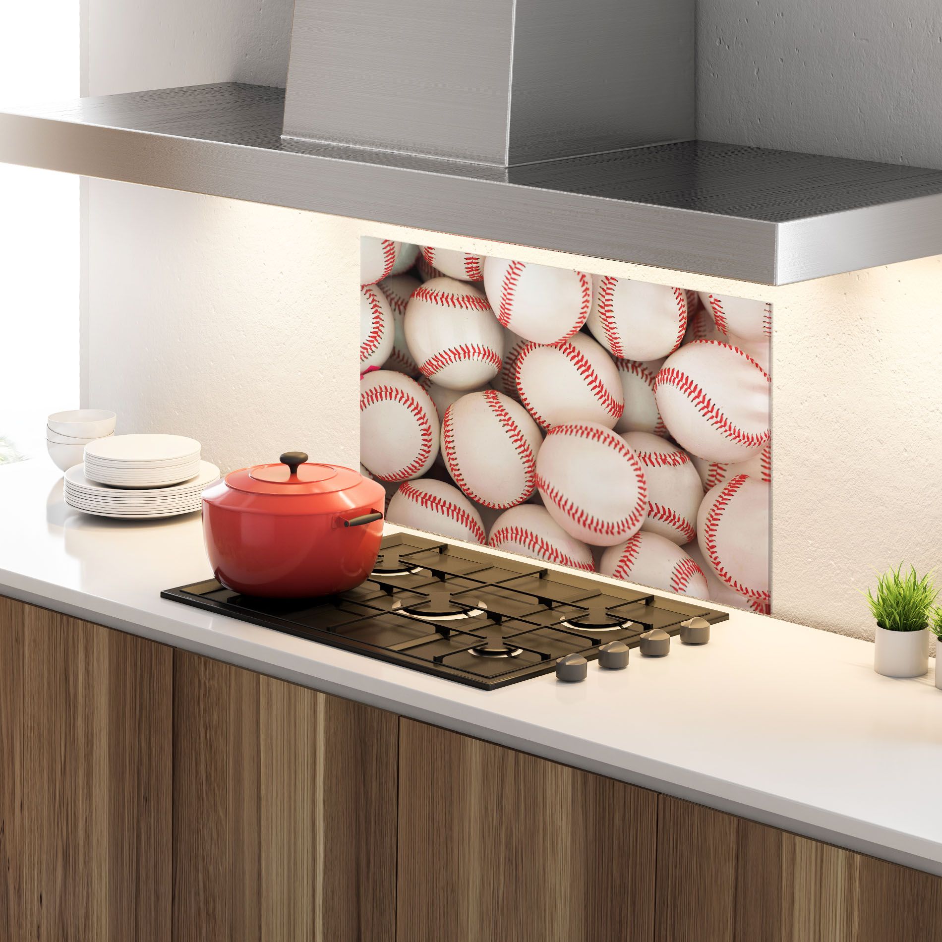 Baseball Balls Stack mockup 4