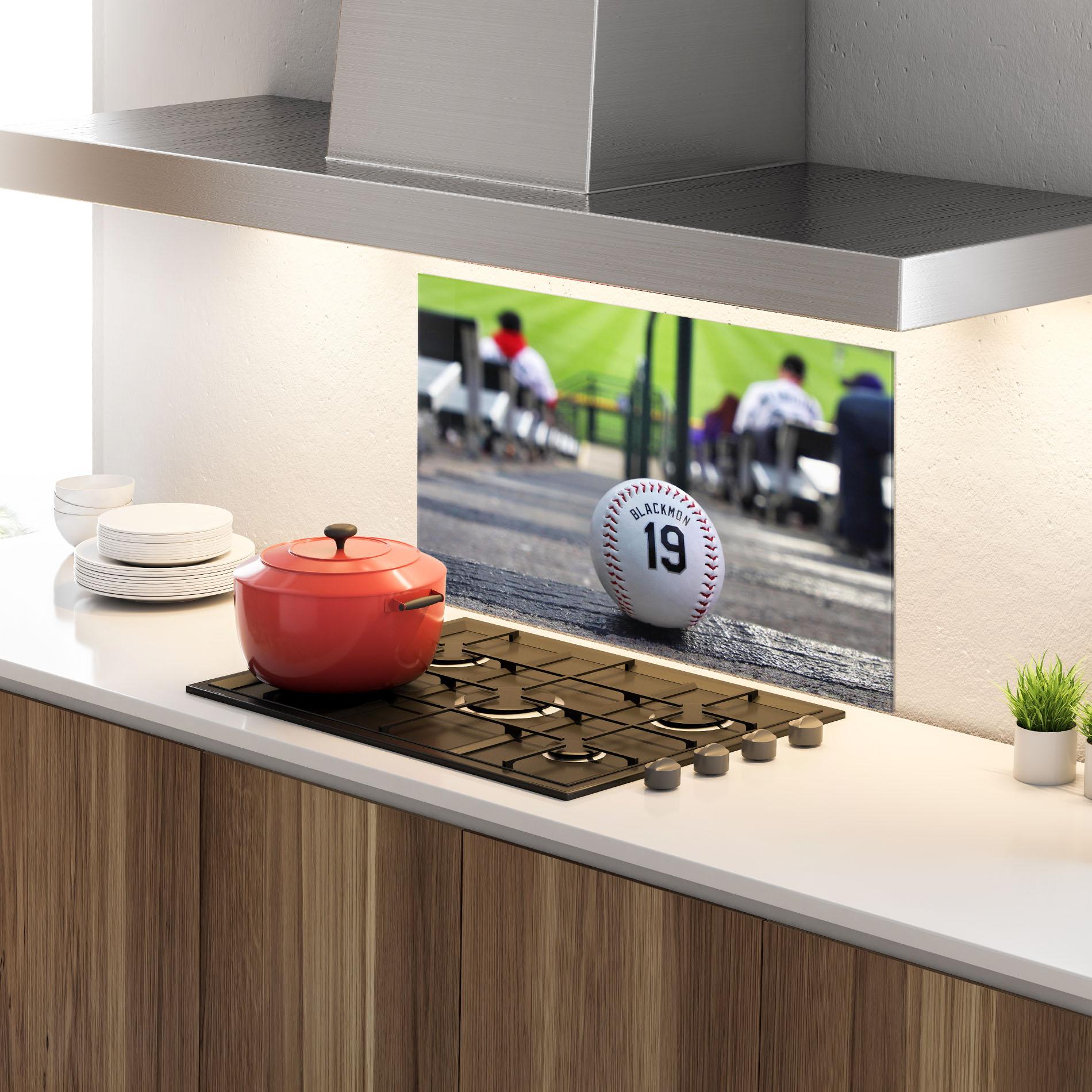 Стъклен панел за кухня Baseball Nr 19 mockup 4