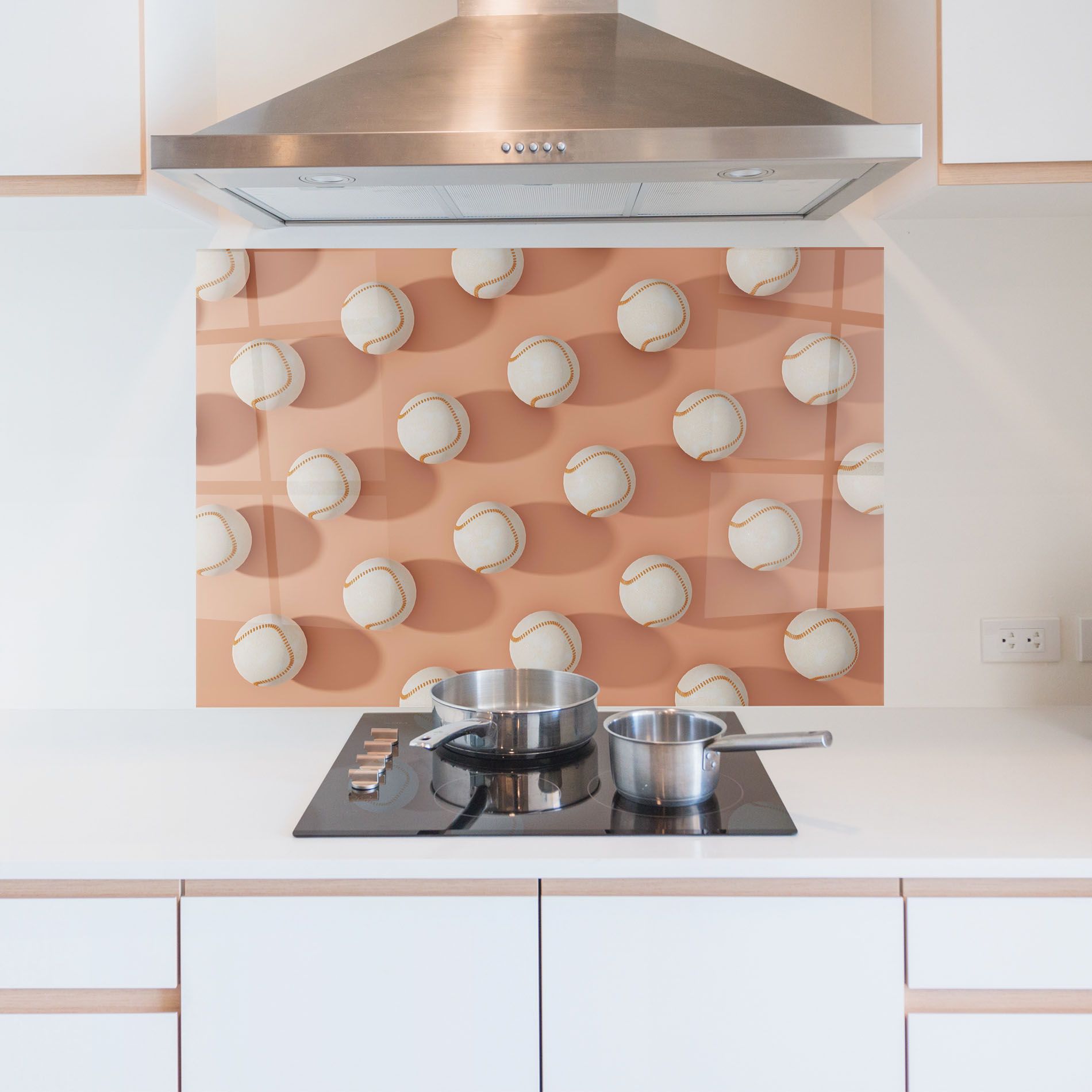 Baseball Ball Pattern mockup 5