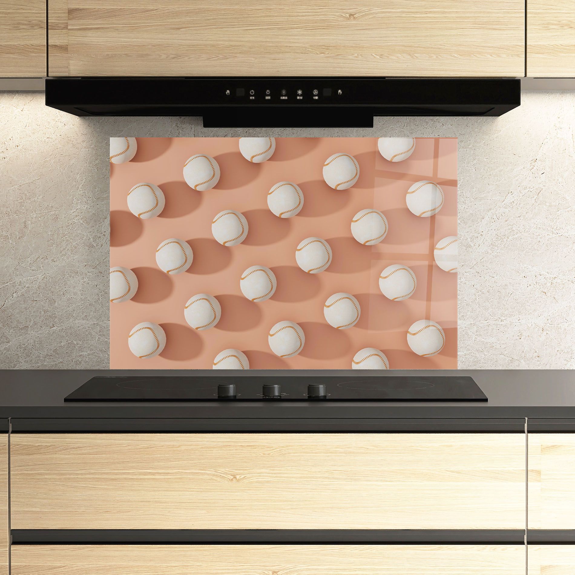 Baseball Ball Pattern mockup 3