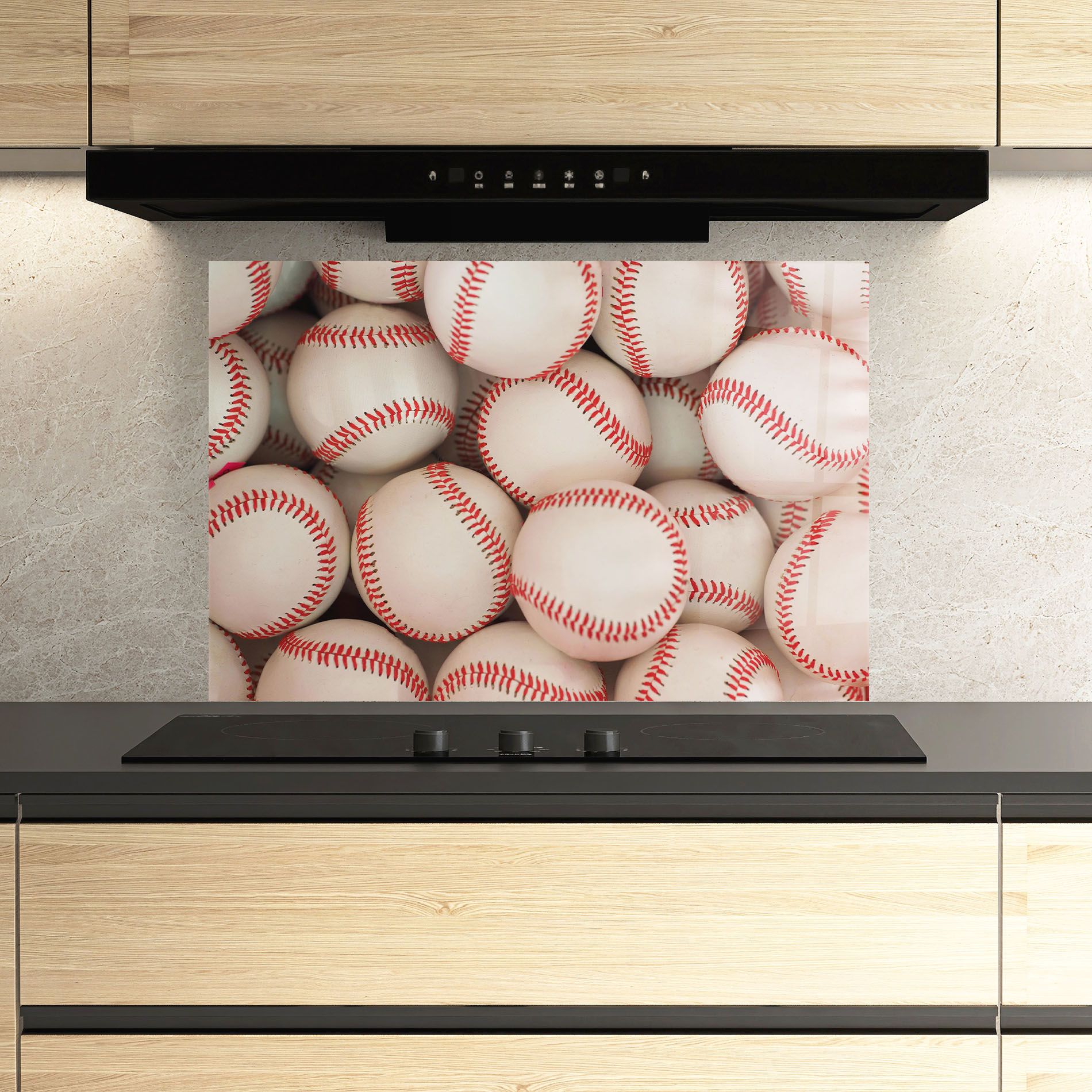 Baseball Balls Stack mockup 3