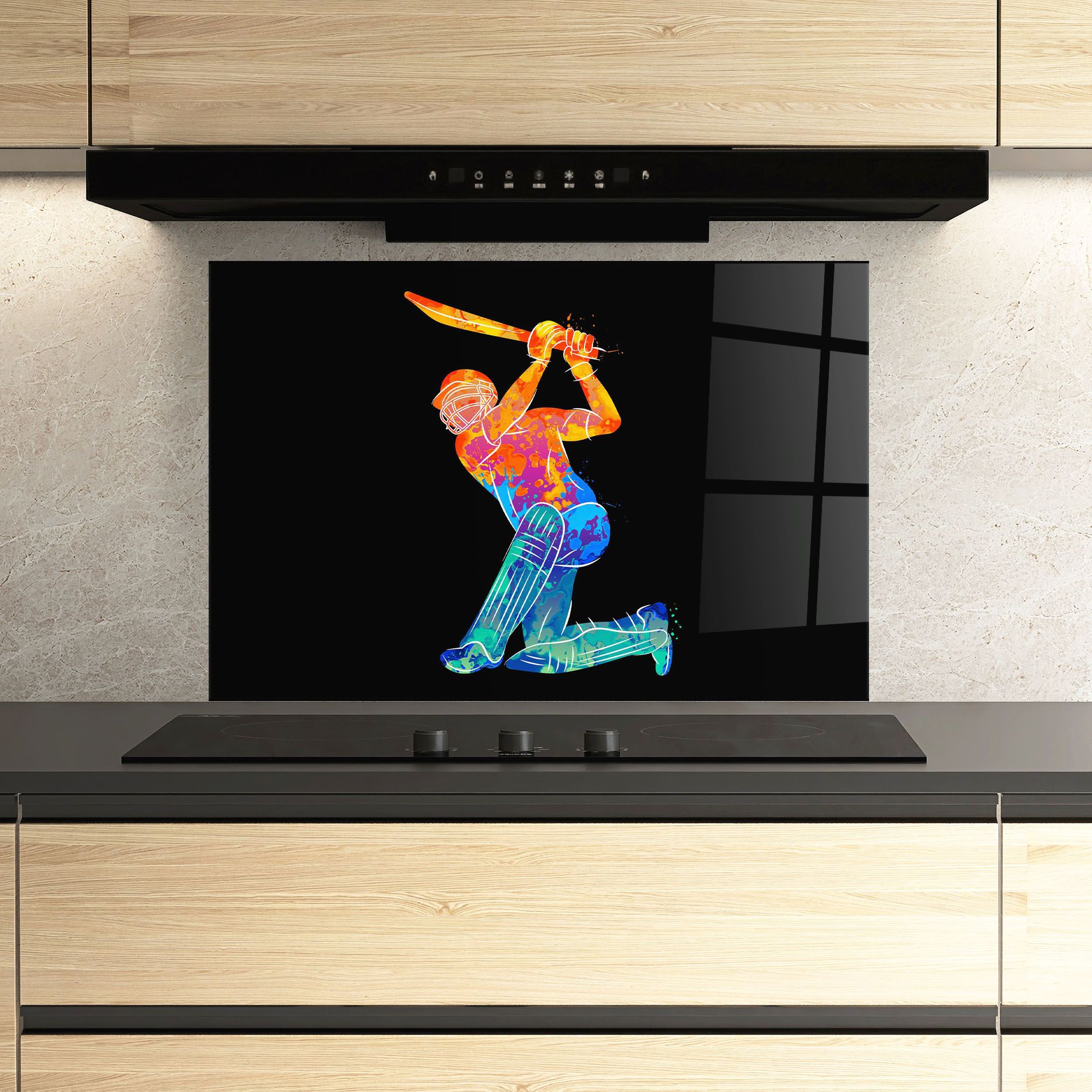 Baseball Color Art mockup 3