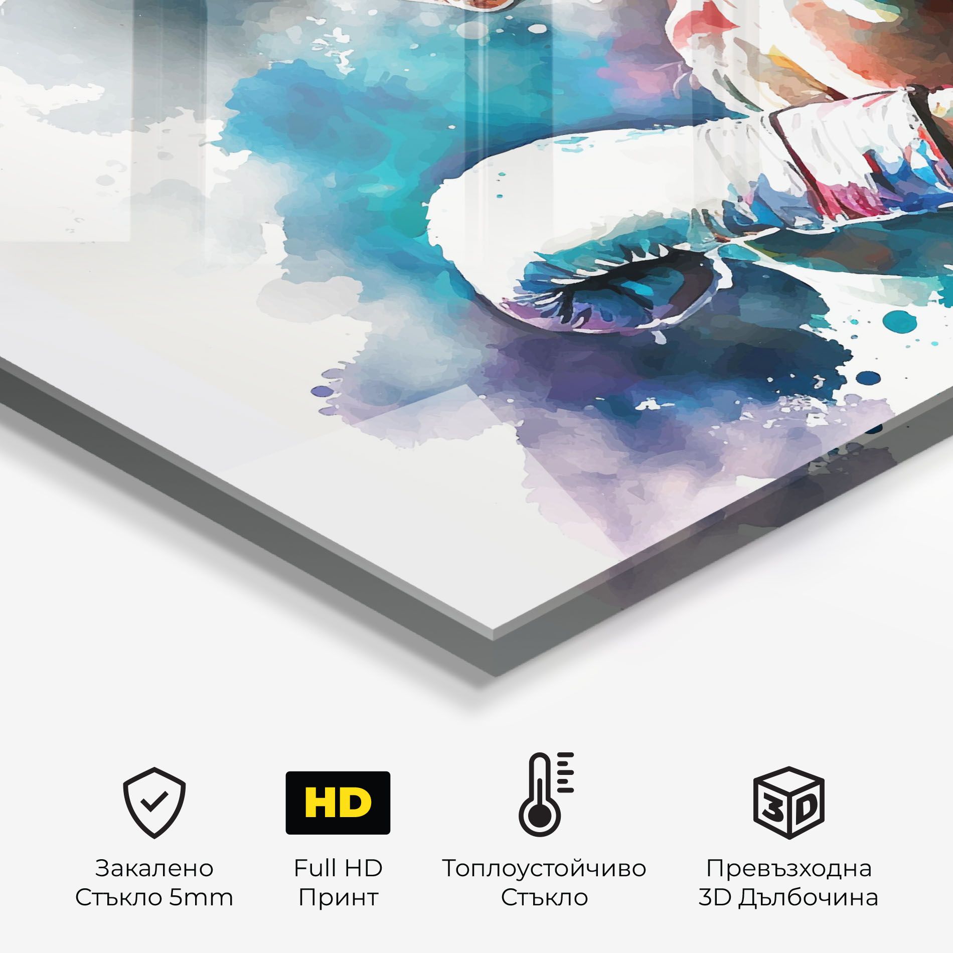 Boxing Red Blue mockup 2