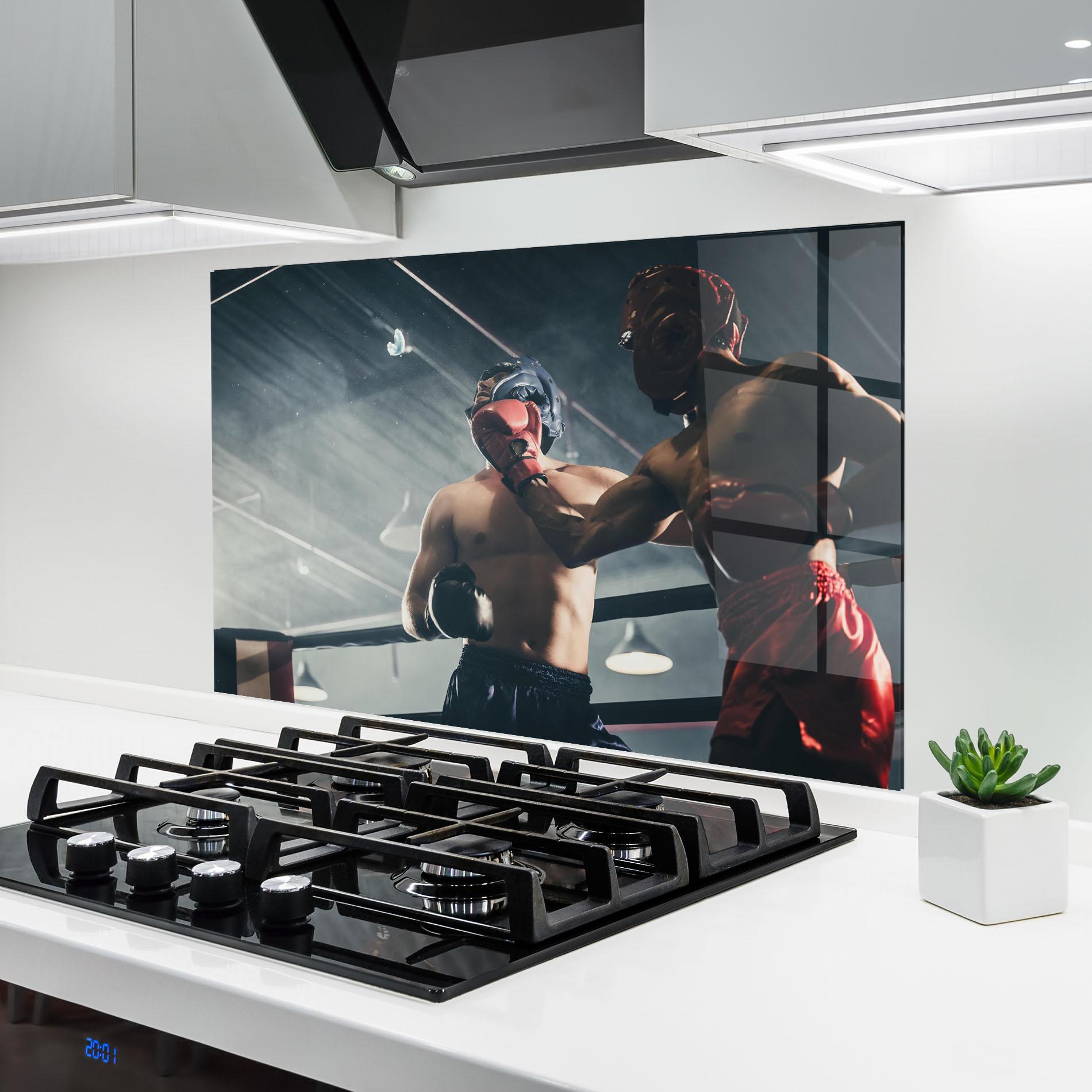 Стъклен панел за кухня Knockout King mockup 6