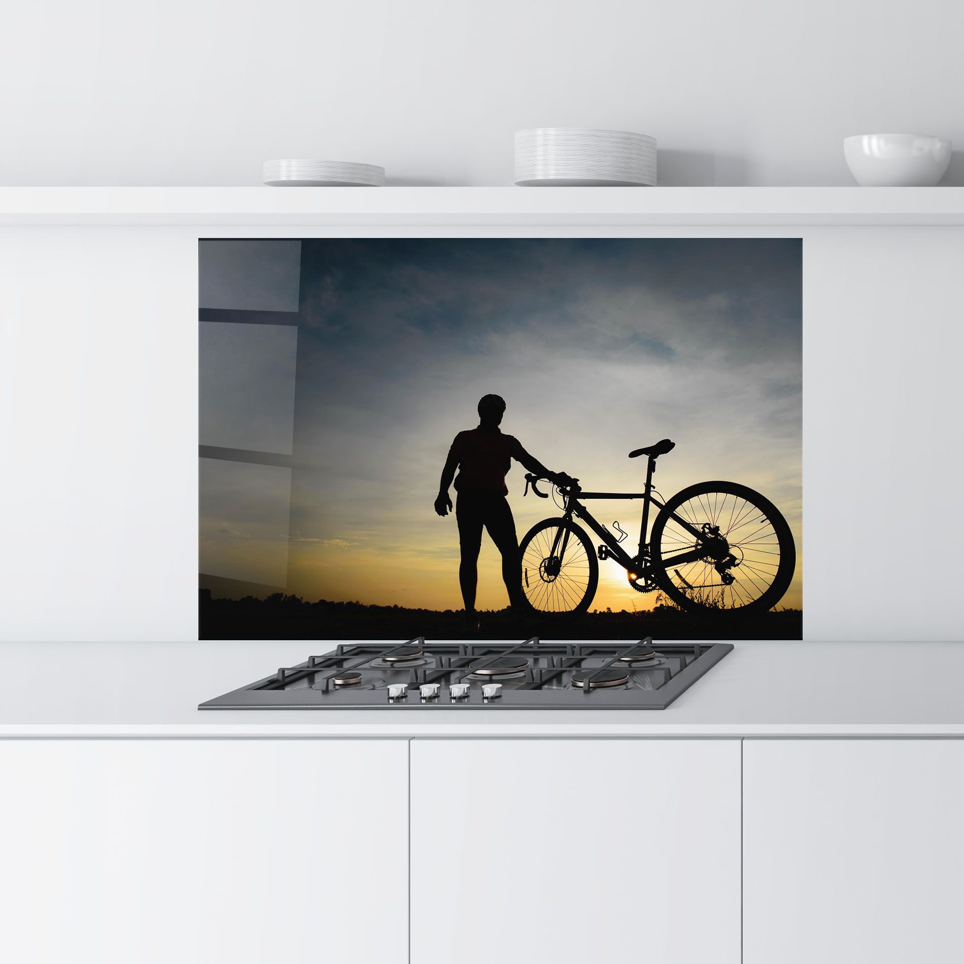 Holding Bike Shilouette mockup 9