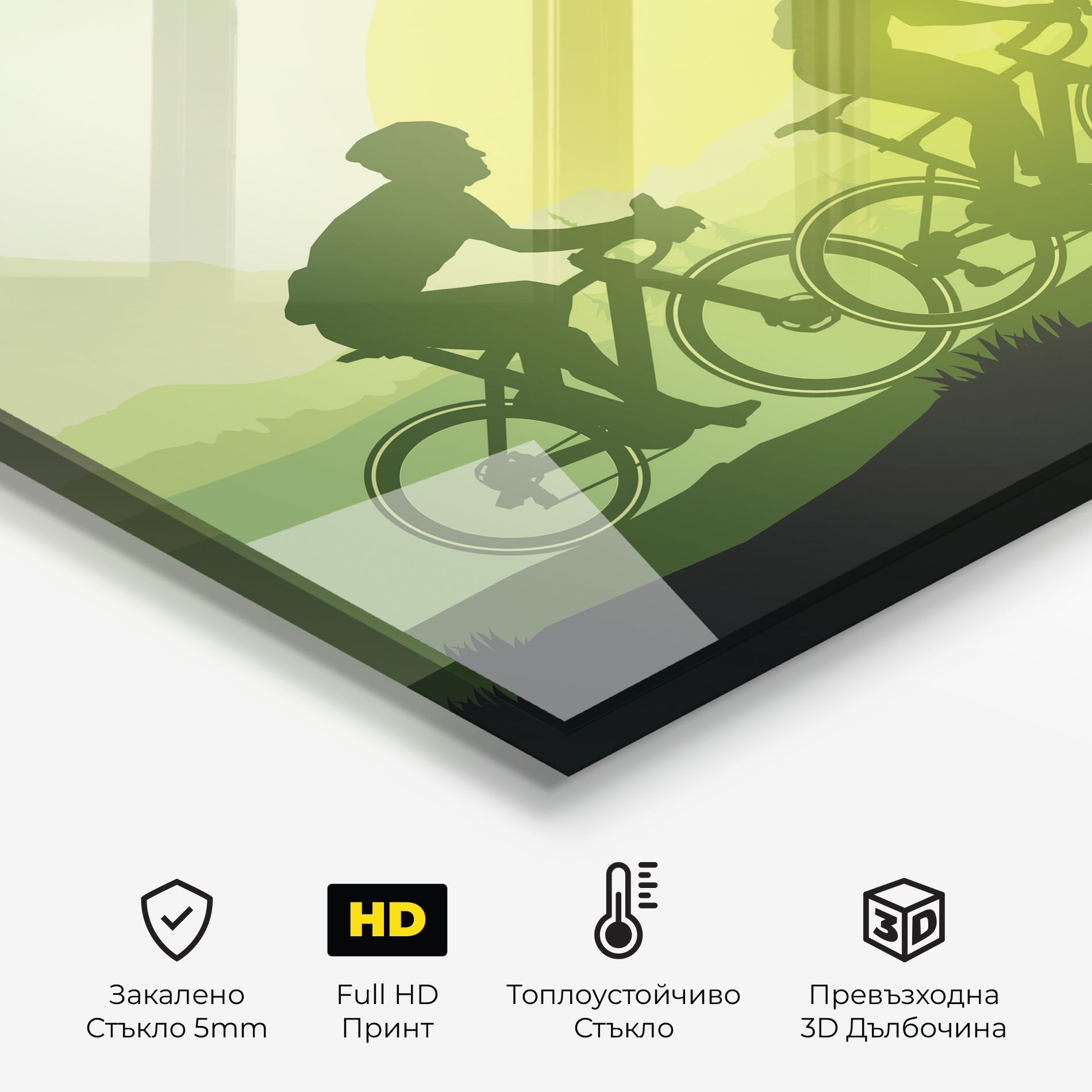 Green Light Bicycle mockup 2