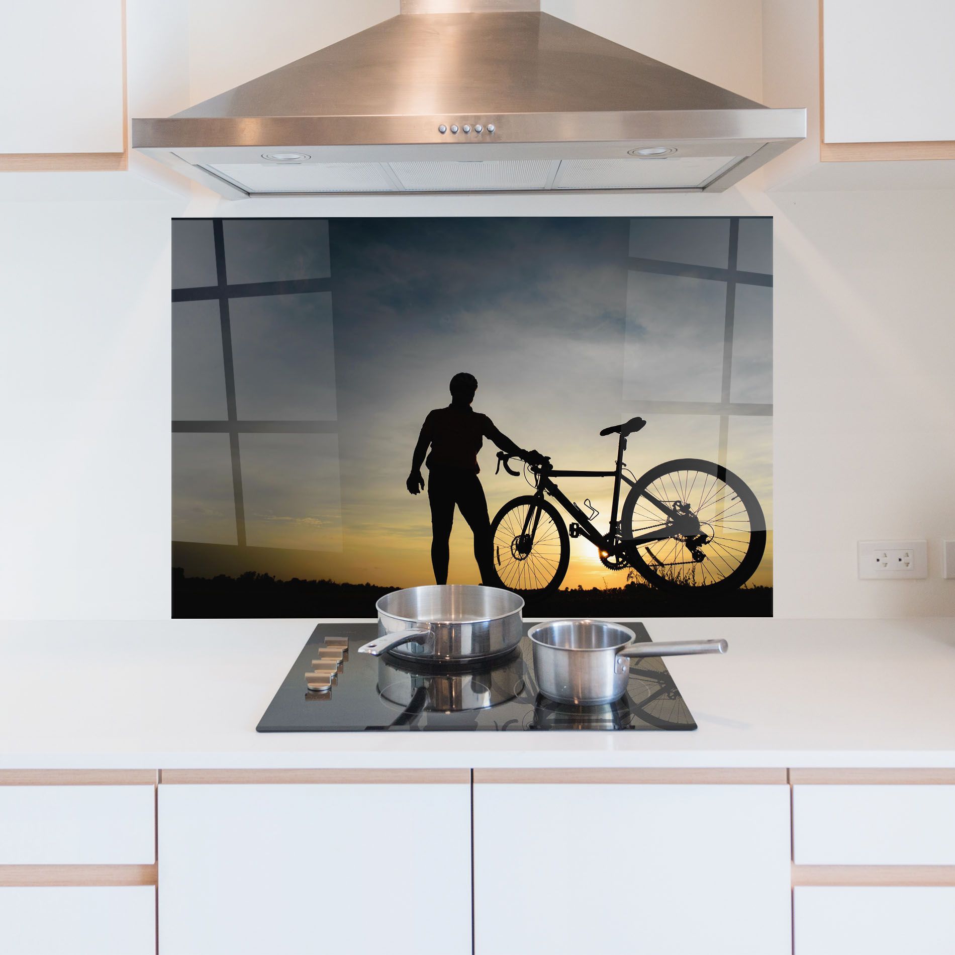 Holding Bike Shilouette mockup 5