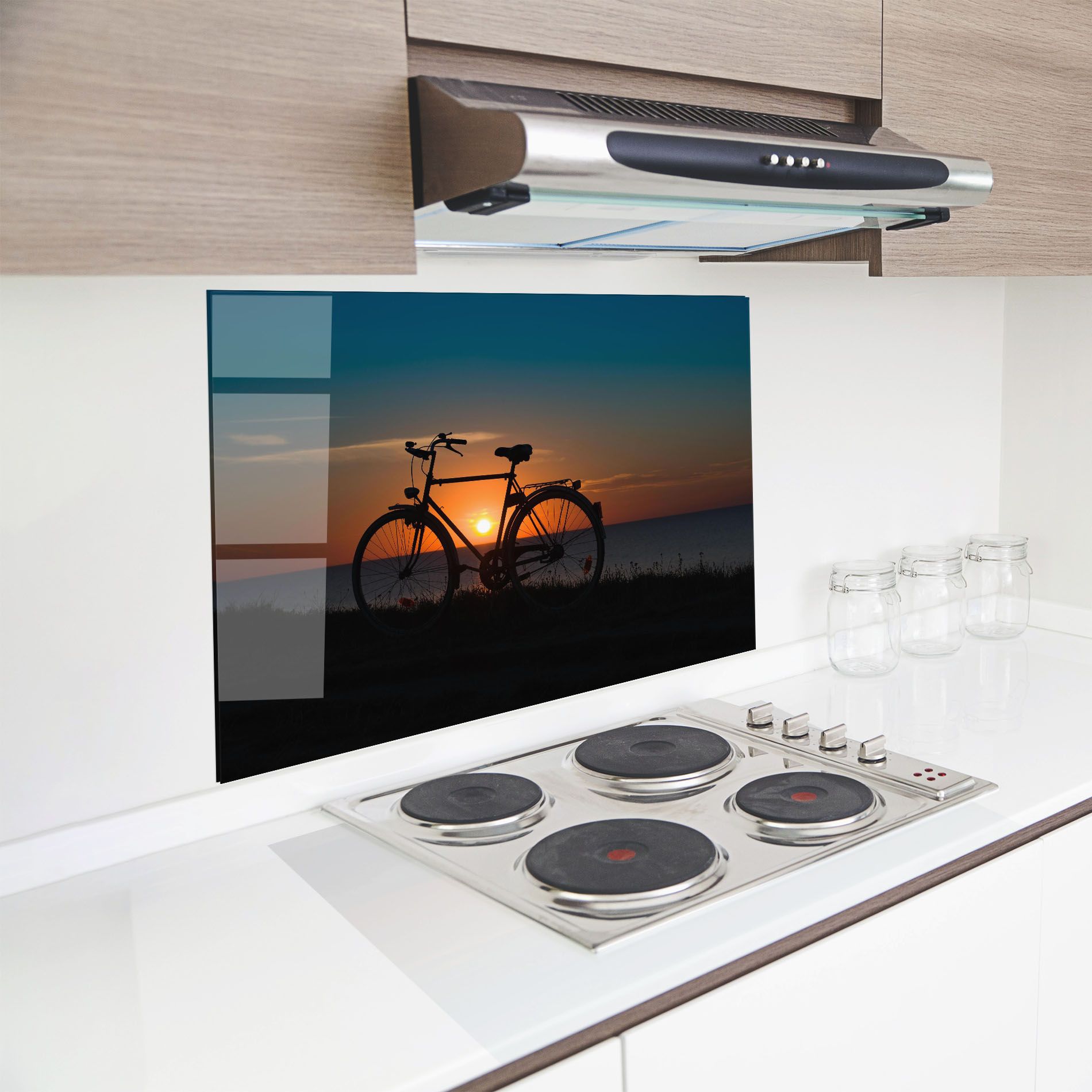 Bike Silhouette mockup 8