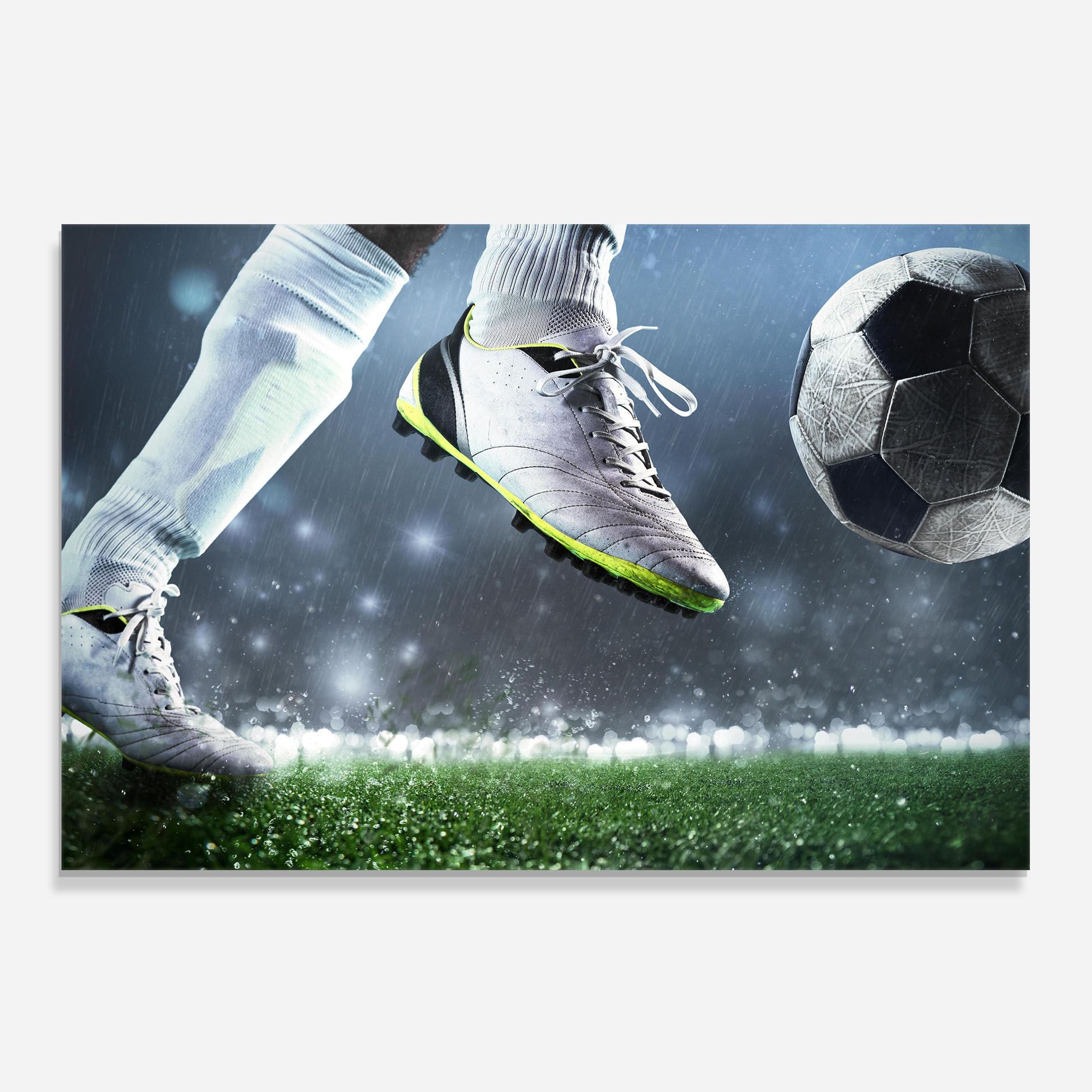 Close Up Football Scene mockup 0