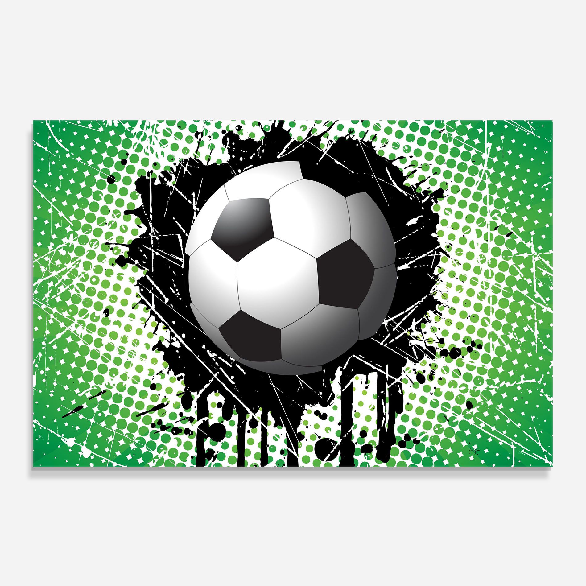 Green Black Football mockup 0