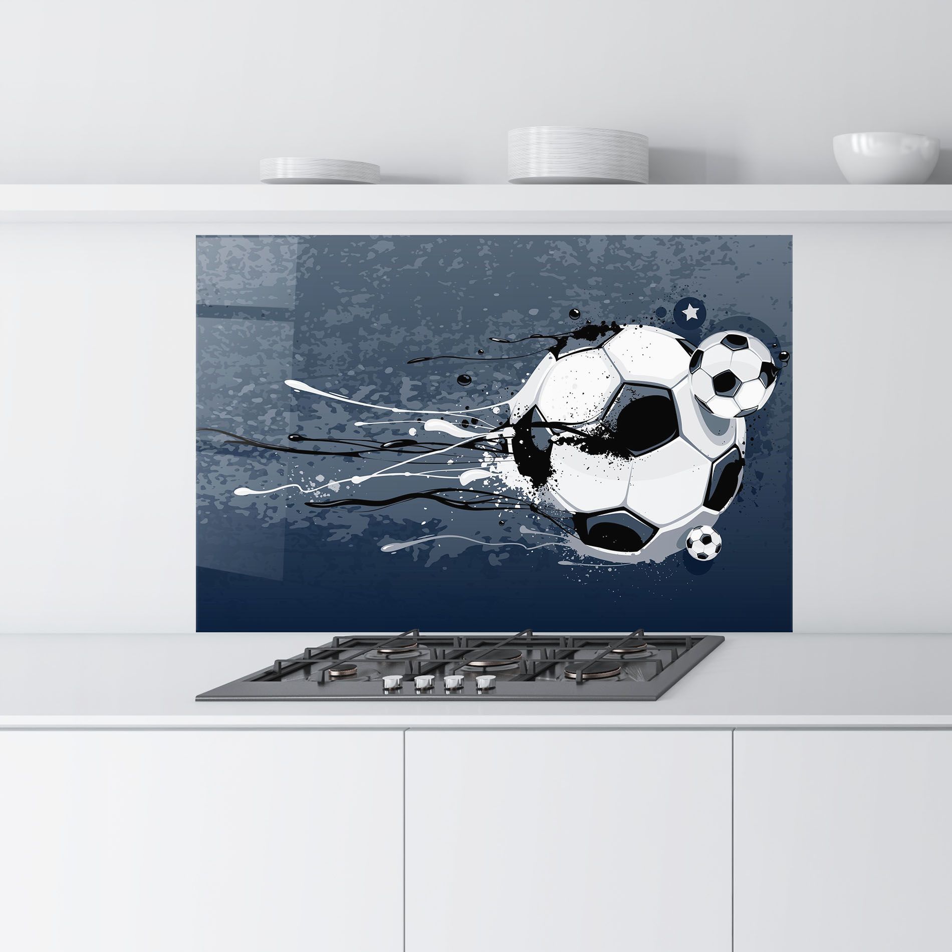 Blue Football mockup 9