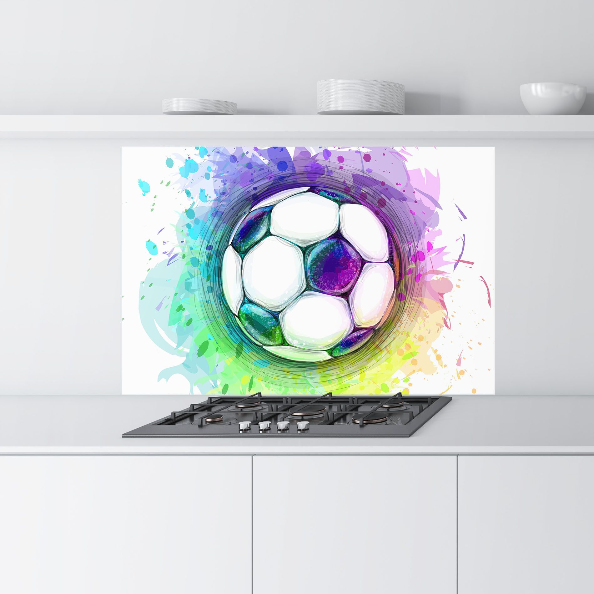 Colorful Football mockup 9