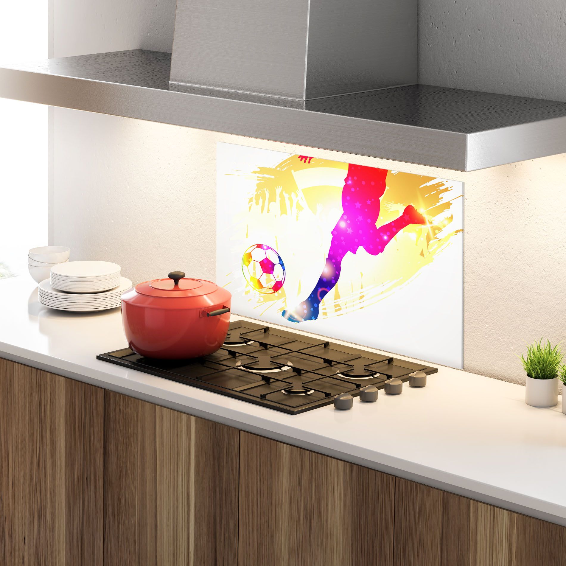 Football Gold Art mockup 4