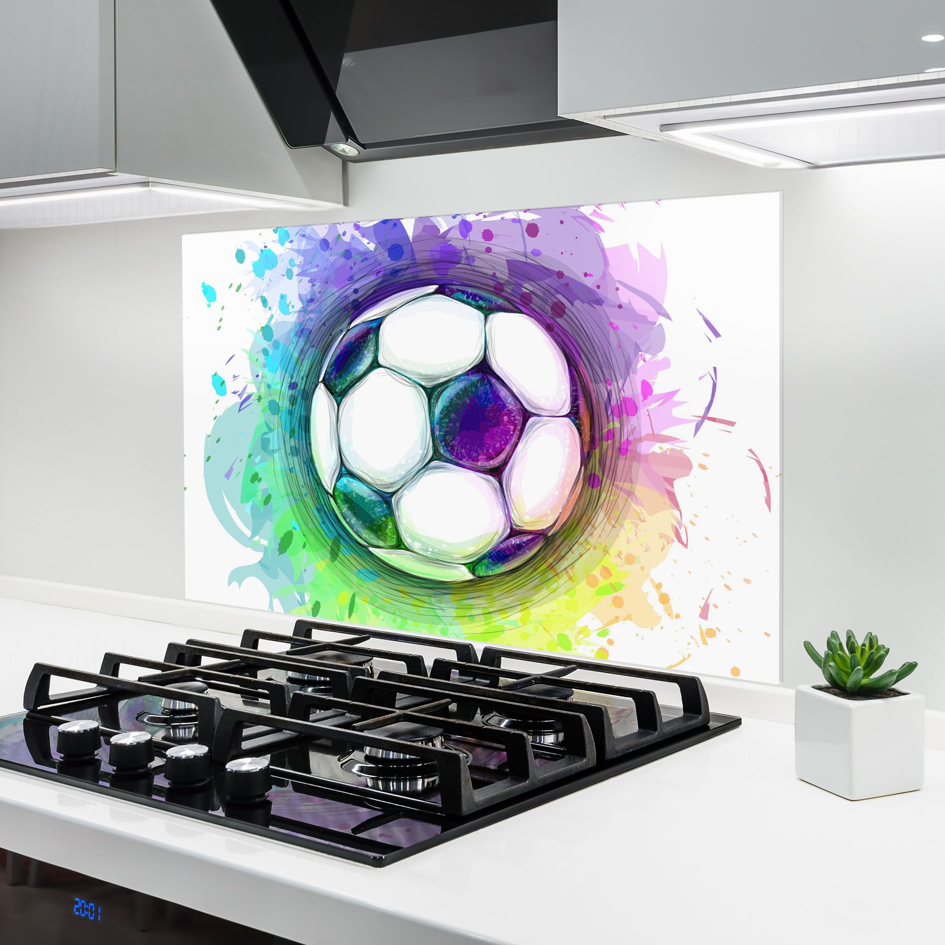 Colorful Football mockup 6