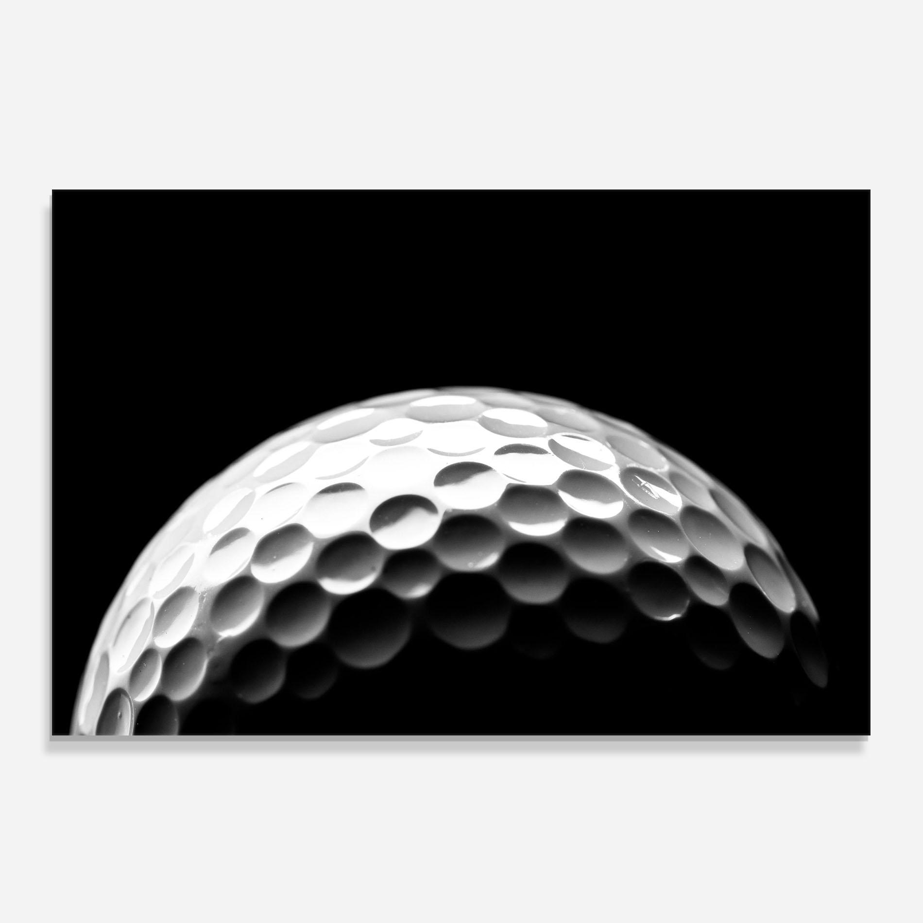 Стъклен панел за кухня Golf Ball Close Up mockup 0