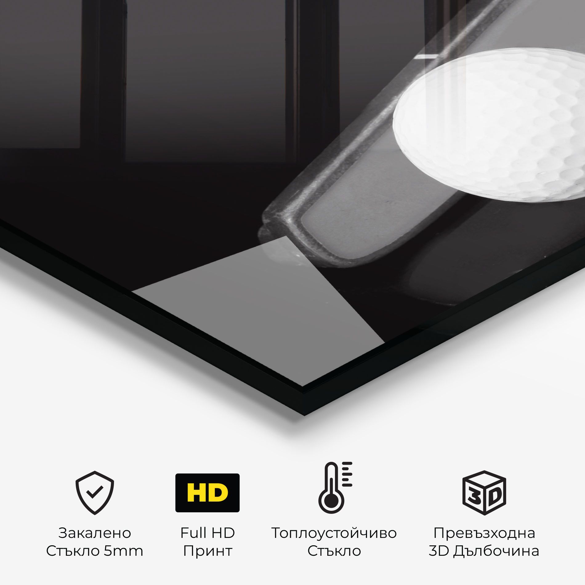 Golf Putter Head mockup 2