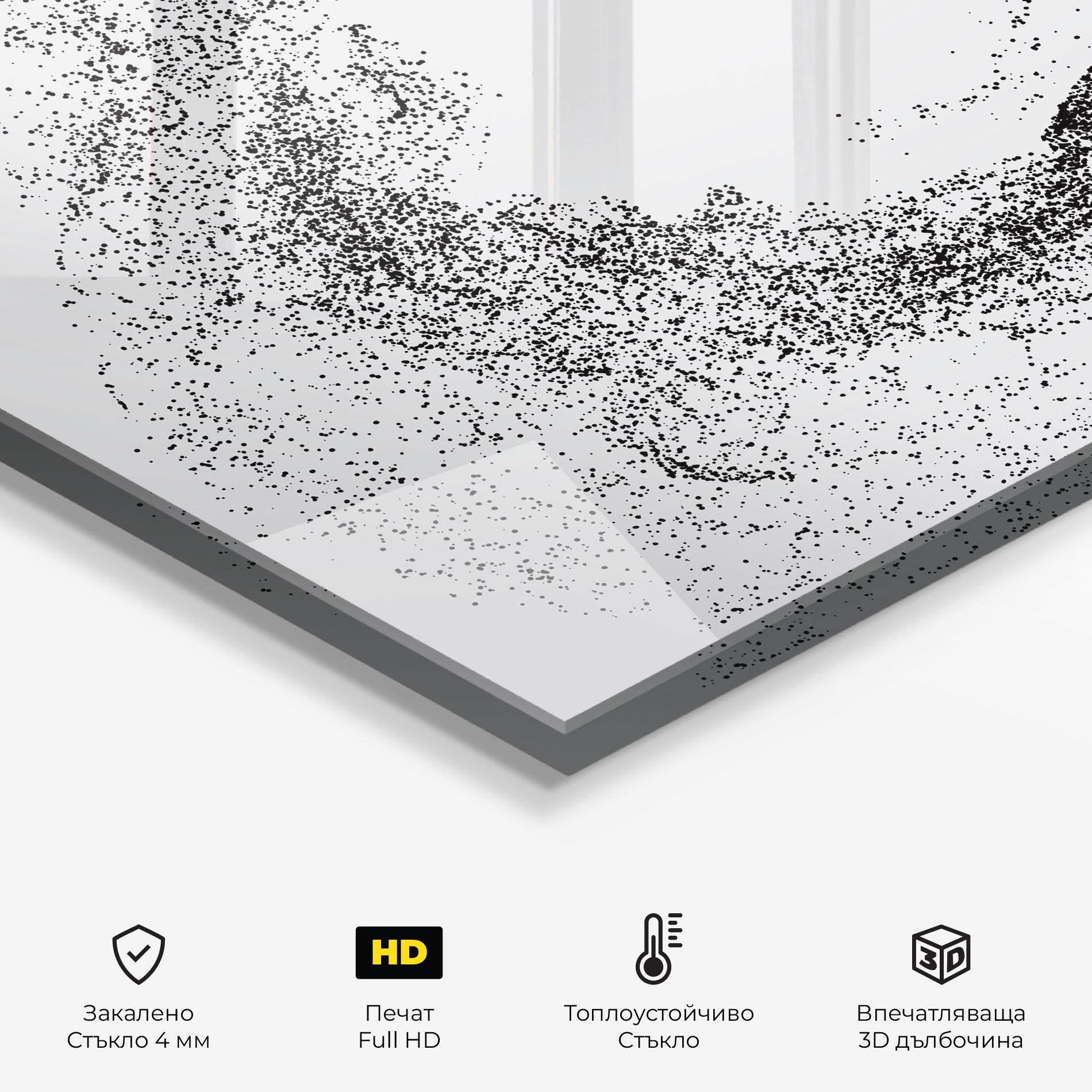 Стъклен панел за кухня Golf Man mockup 2