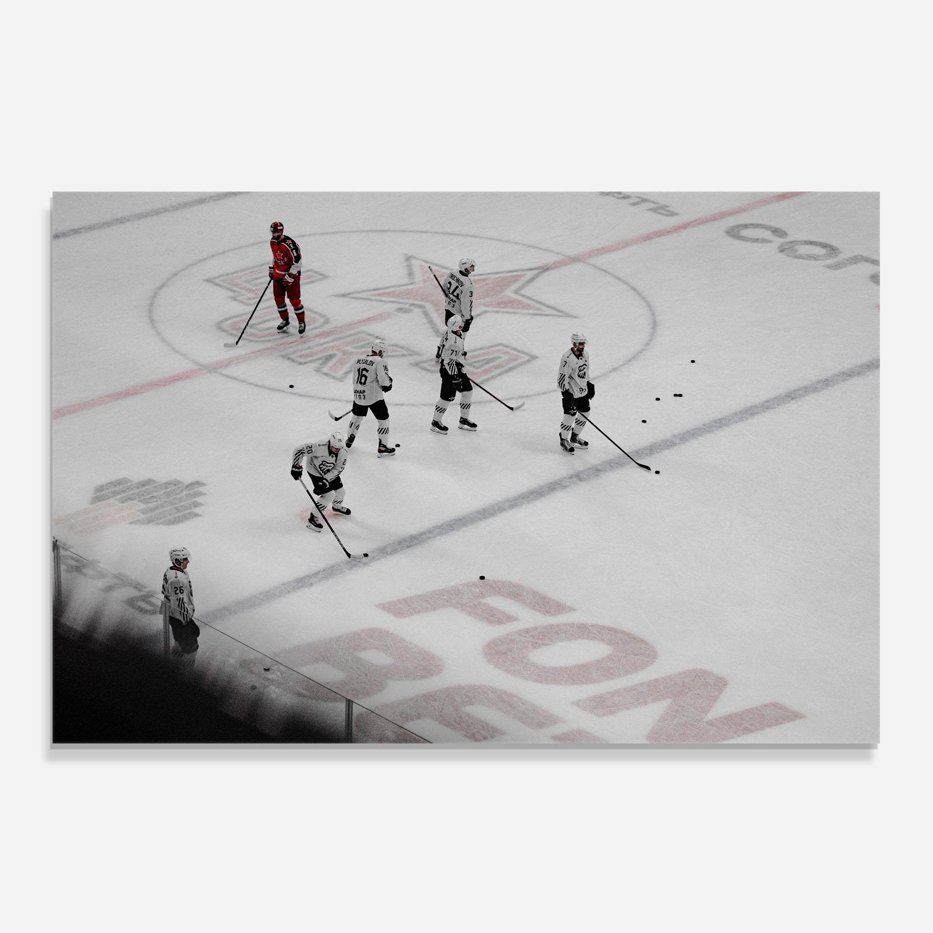 Стъклен панел за кухня Ice Intuition mockup 0