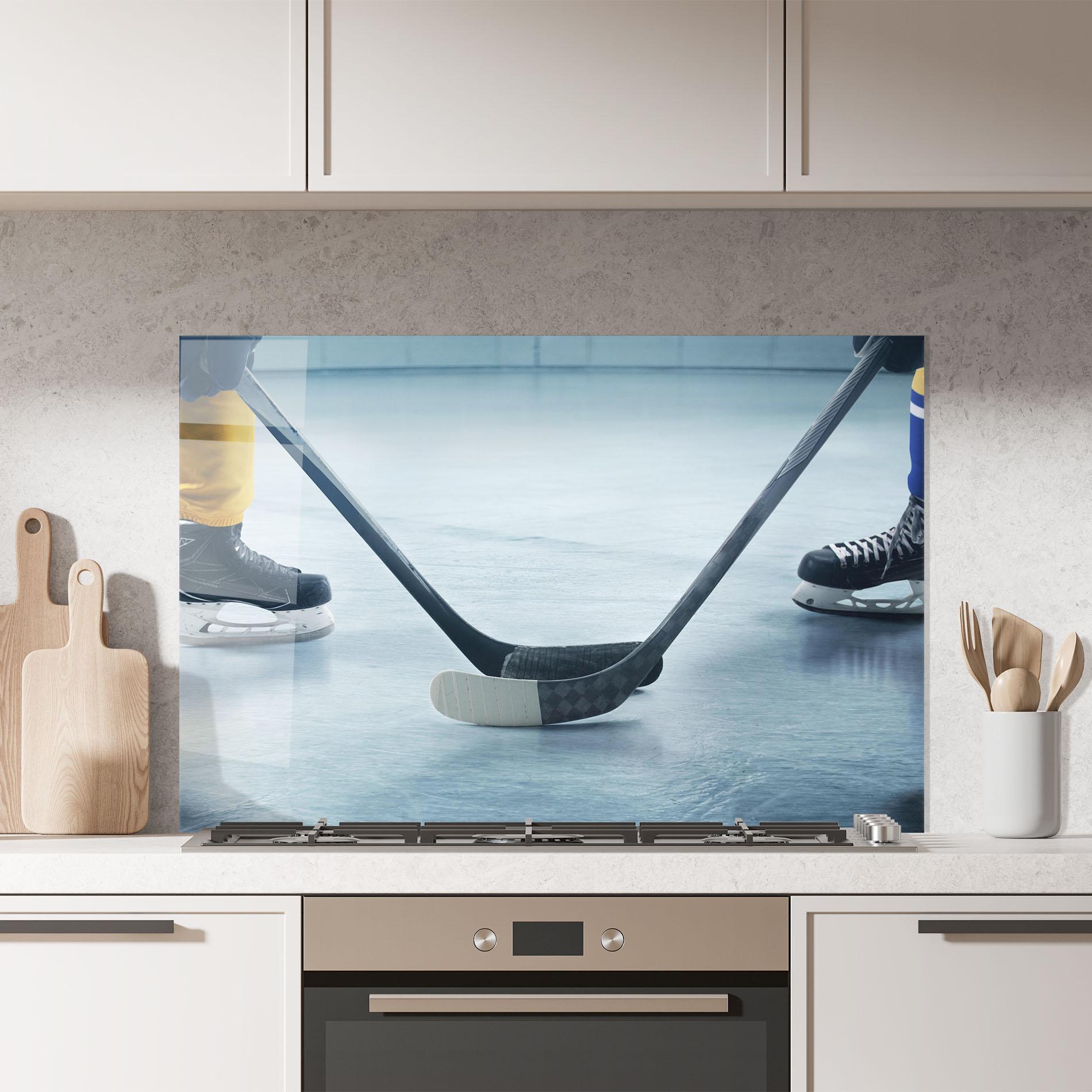 Стъклен панел за кухня Ice Insight mockup 7