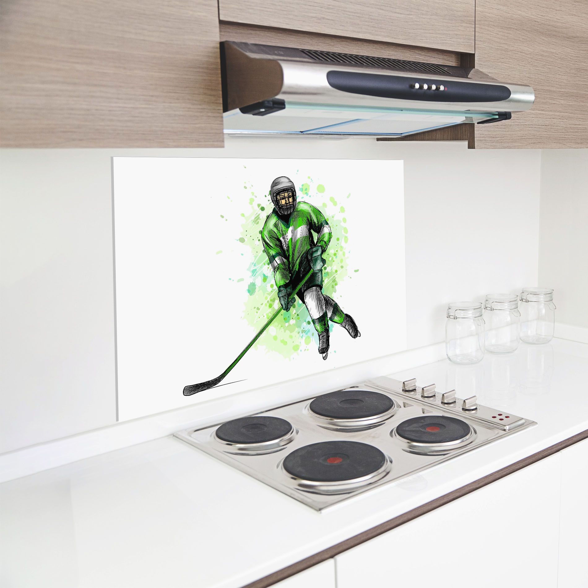Green Hockey mockup 8
