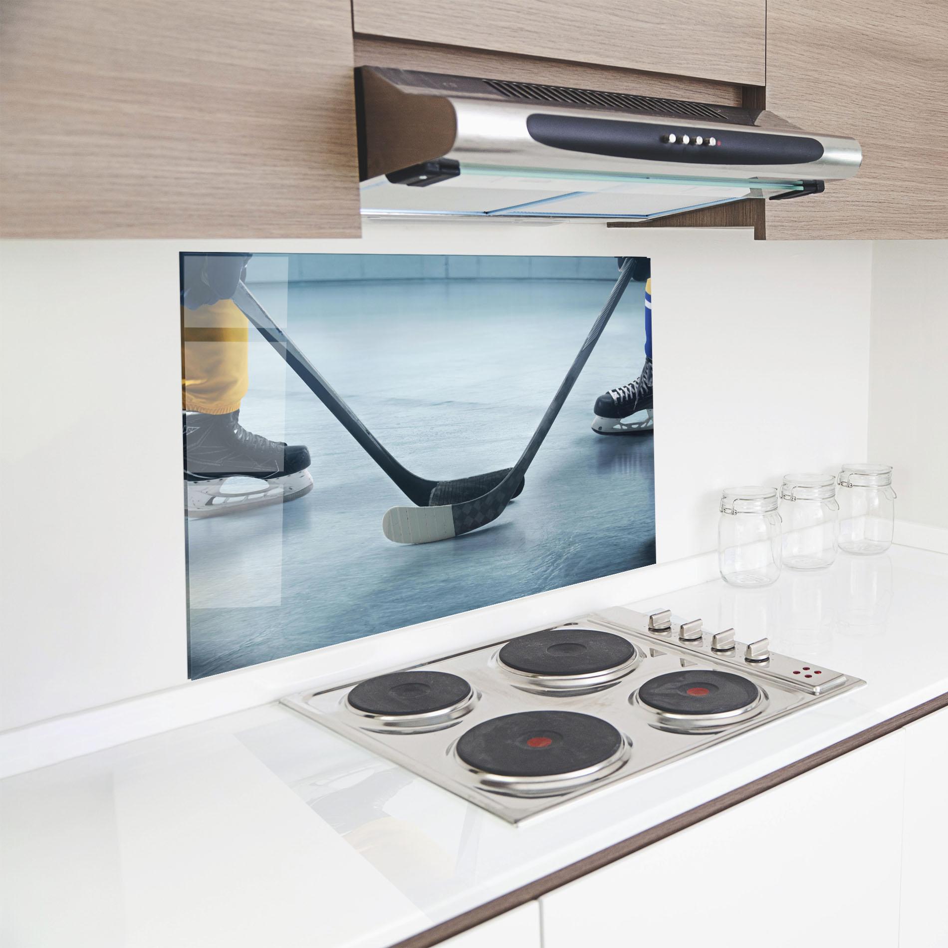 Стъклен панел за кухня Ice Insight mockup 8