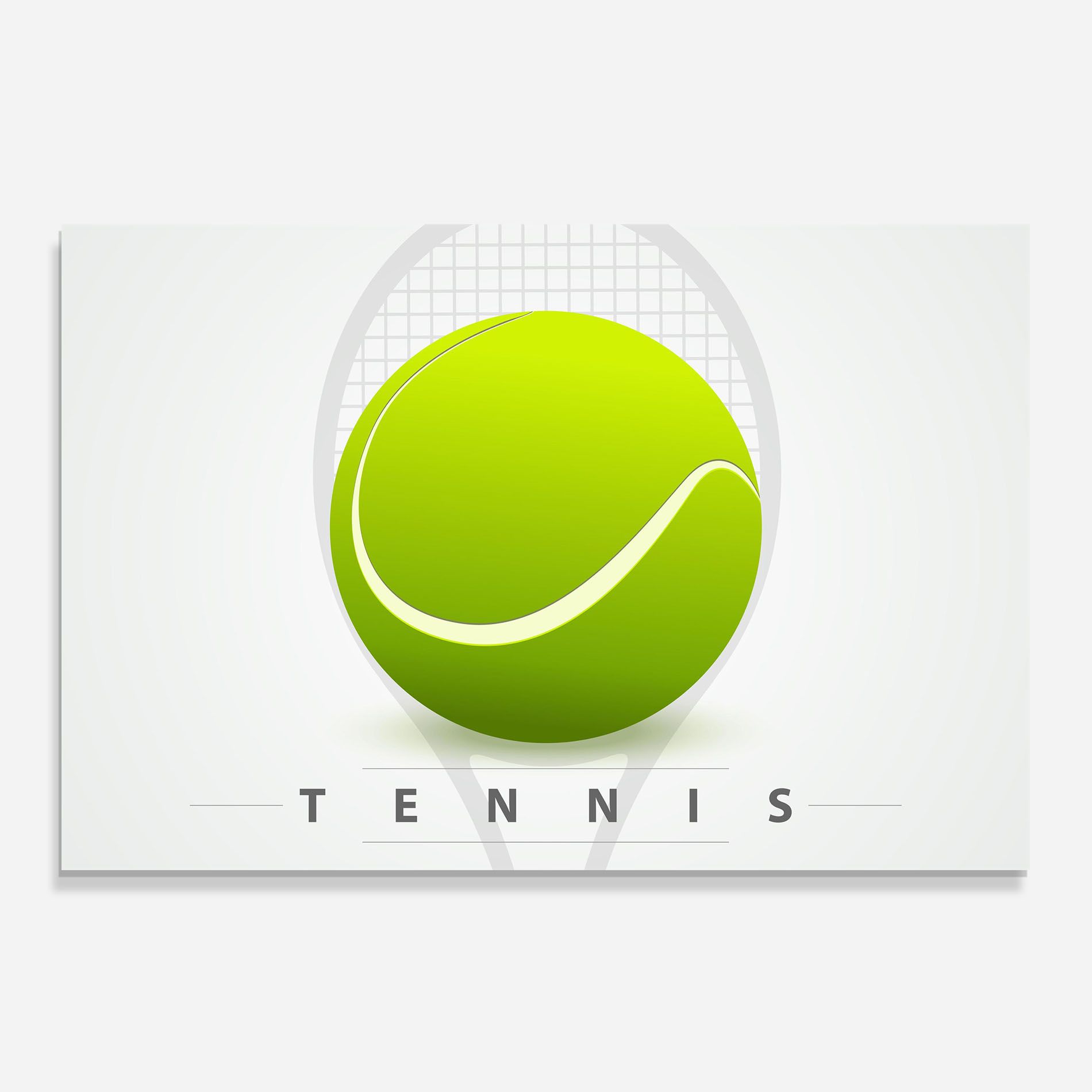 Tennis Green Ball mockup 0