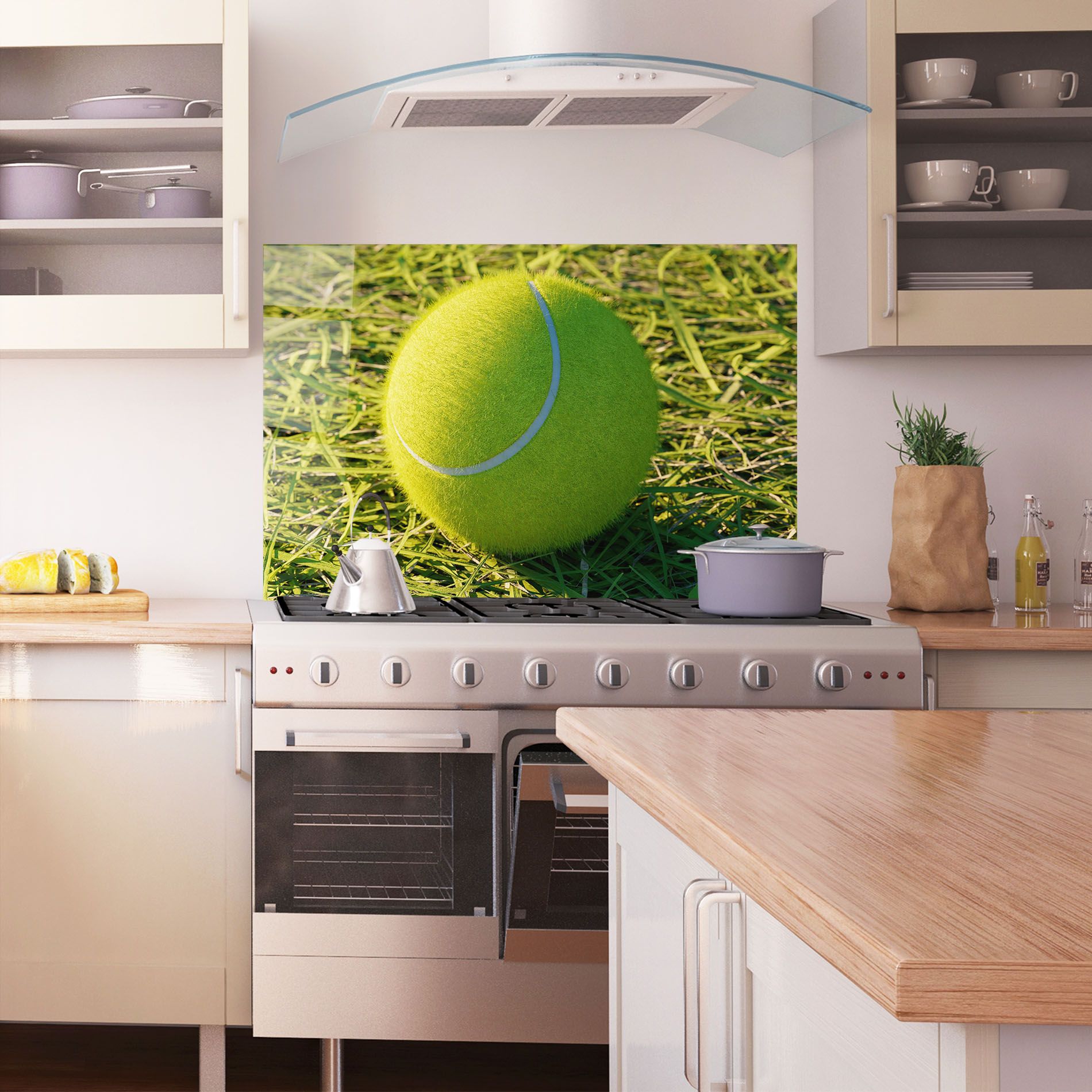 Green Tennis Ball mockup 1