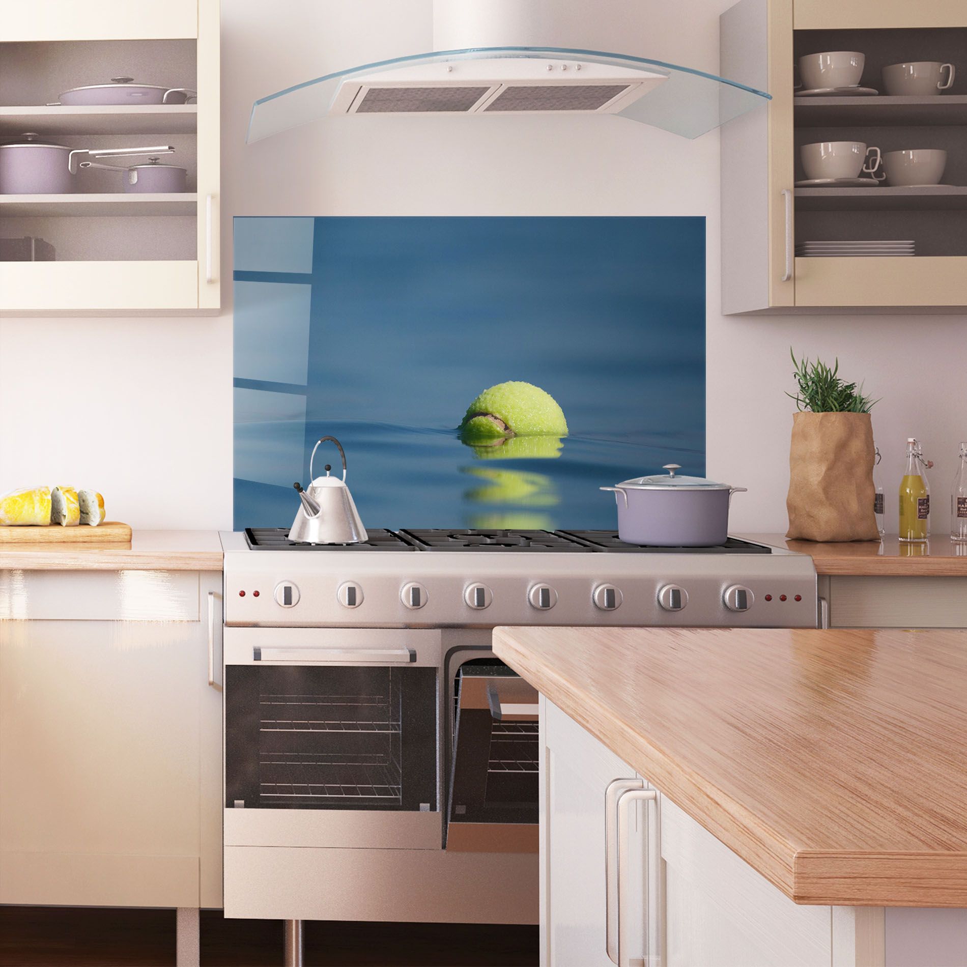 Tennis Ball In Water mockup 1