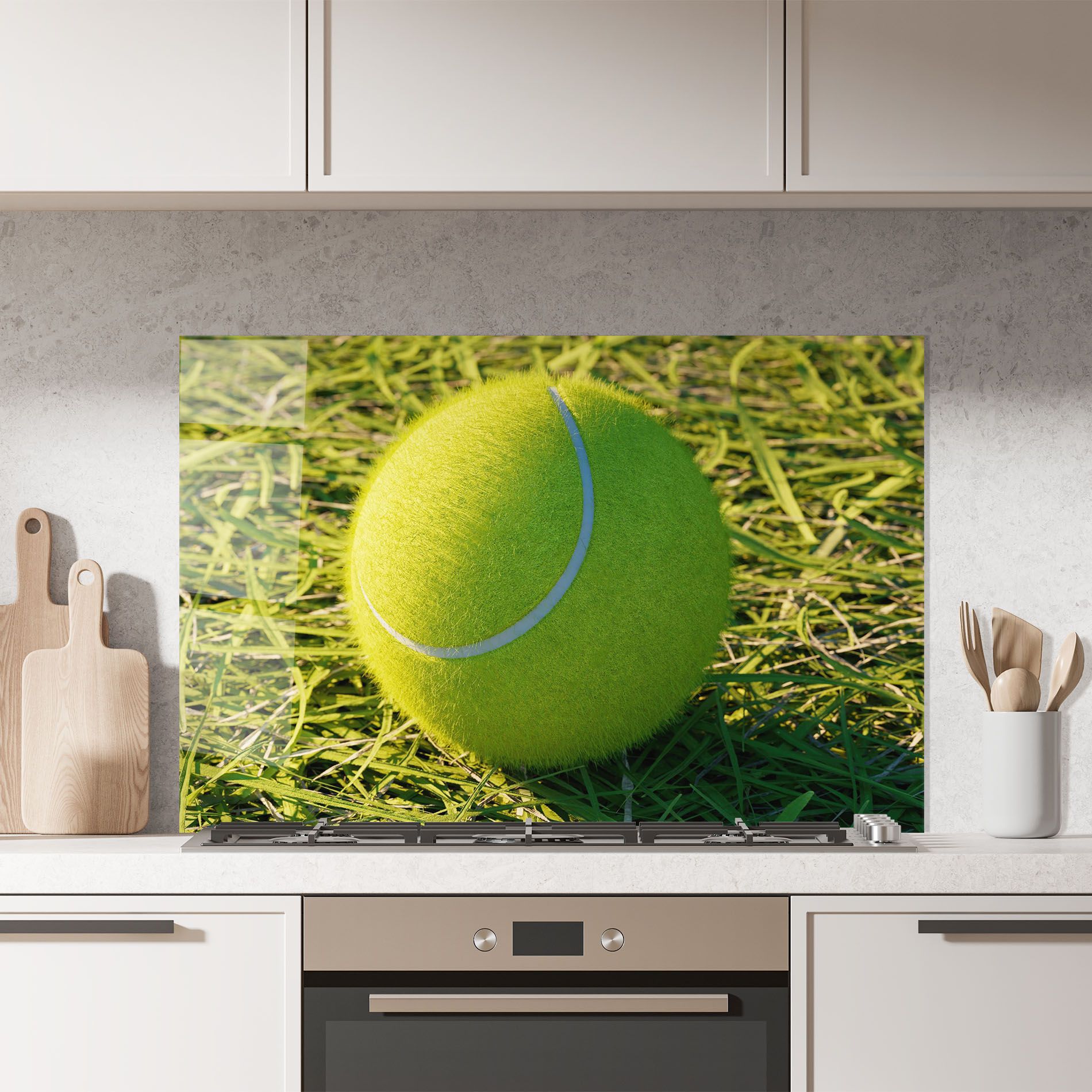Green Tennis Ball mockup 7