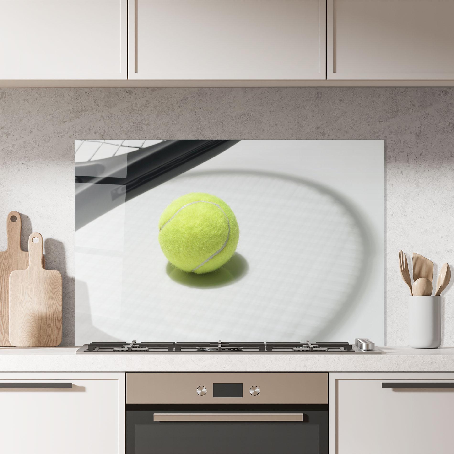 Стъклен панел за кухня Tennis Racket Shadow mockup 7