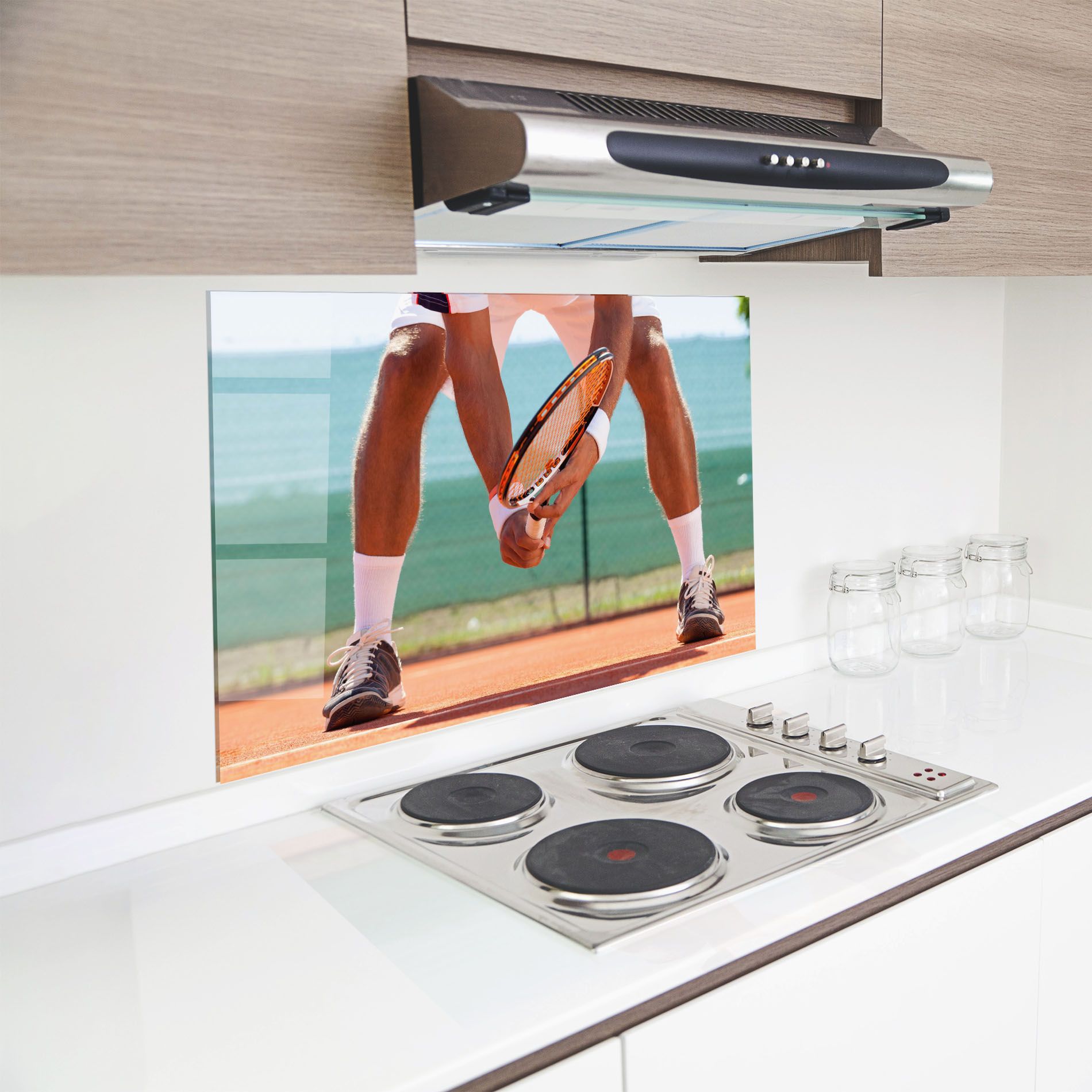 Tennis Player In Action mockup 8