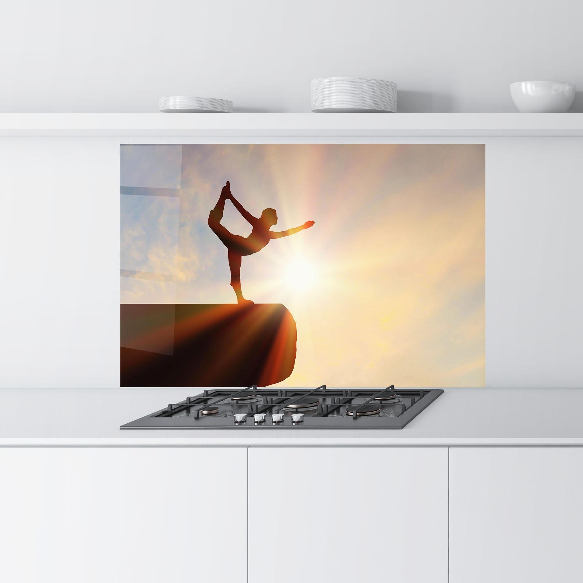 Стъклен панел за кухня Inner Illumination mockup 9