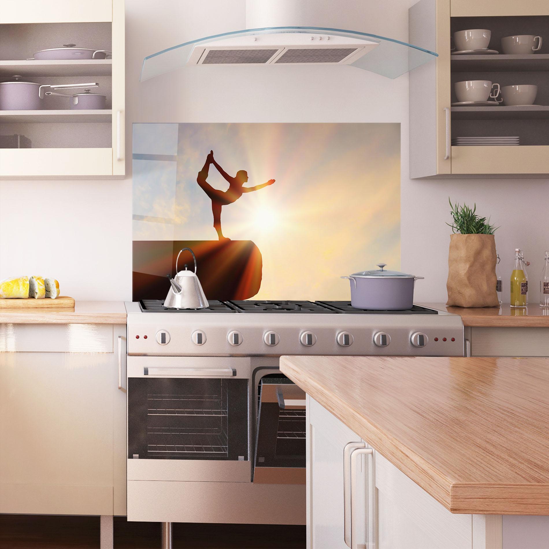 Стъклен панел за кухня Inner Illumination mockup 1