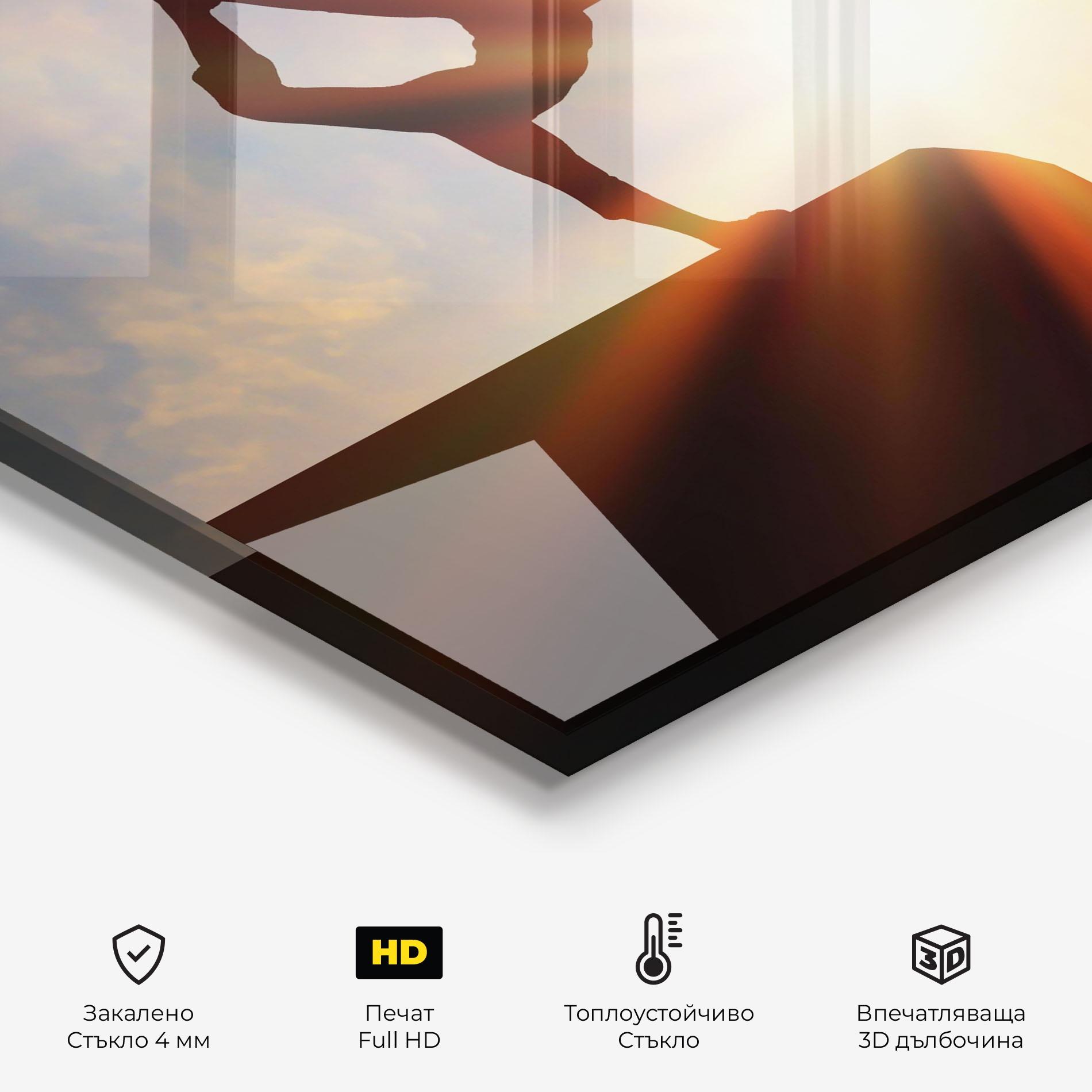 Стъклен панел за кухня Inner Illumination mockup 2