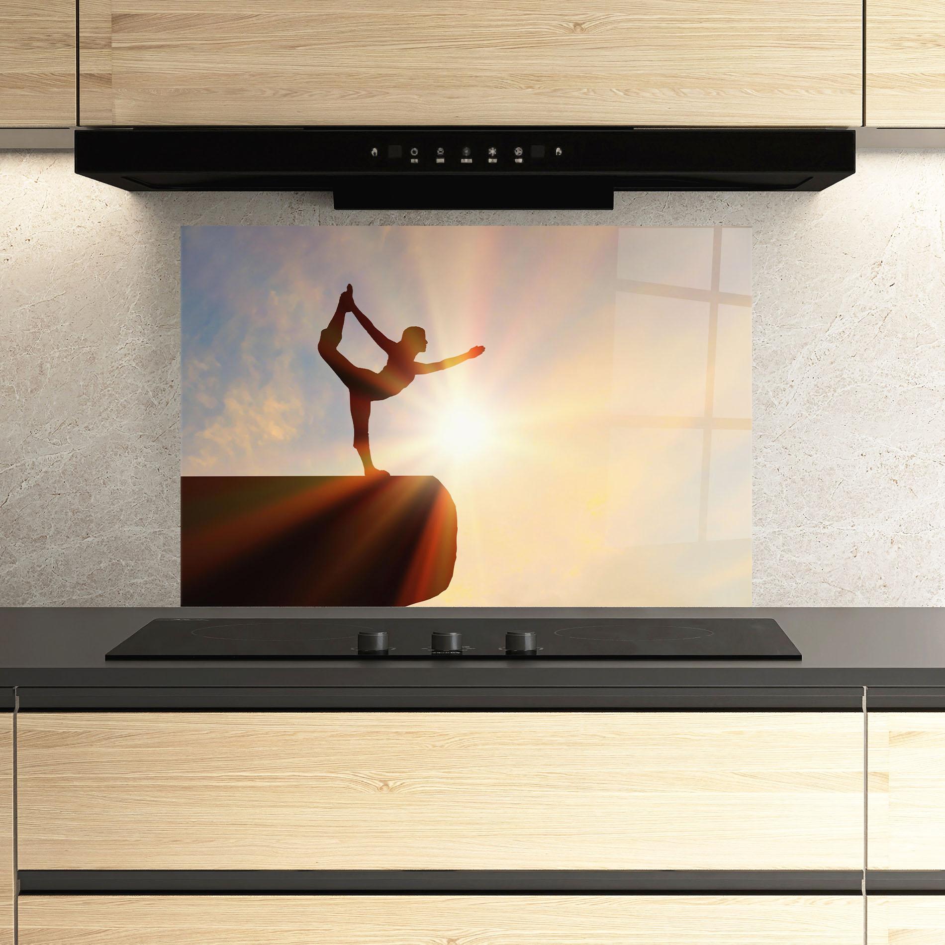 Стъклен панел за кухня Inner Illumination mockup 3