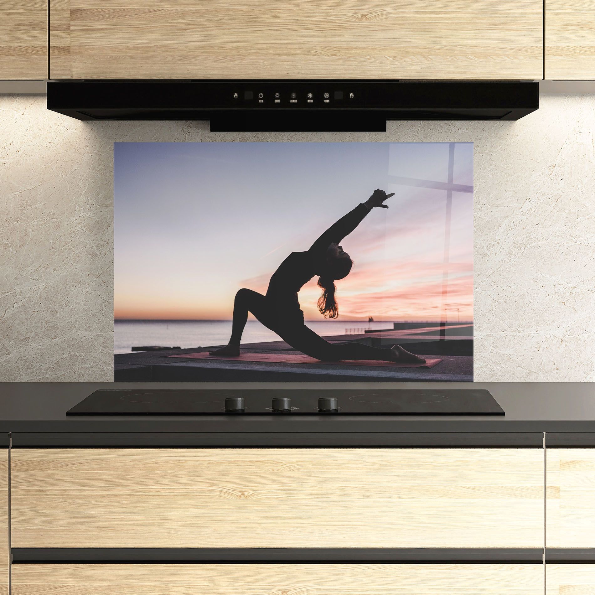 Purple Sky Yoga mockup 3