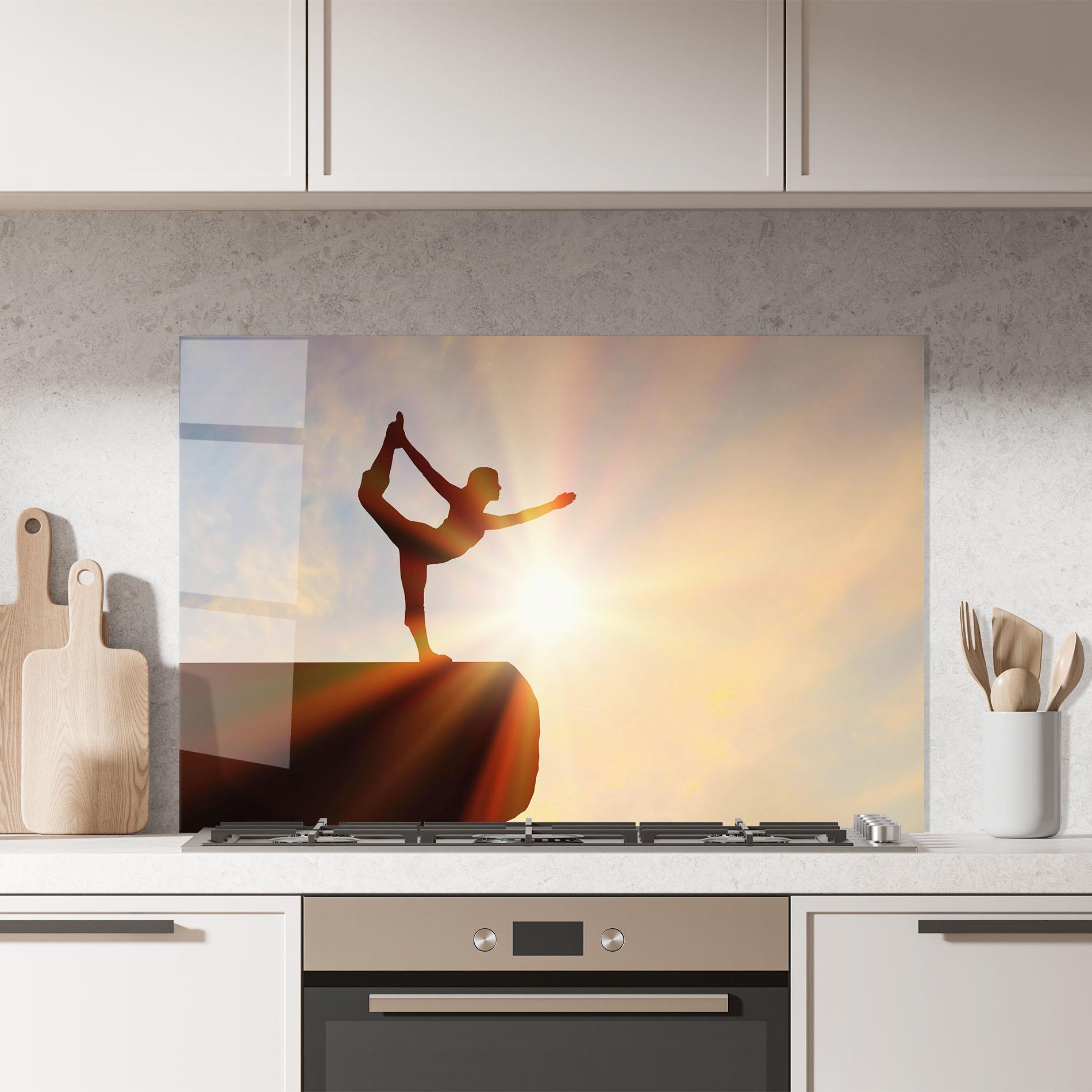 Стъклен панел за кухня Inner Illumination mockup 7