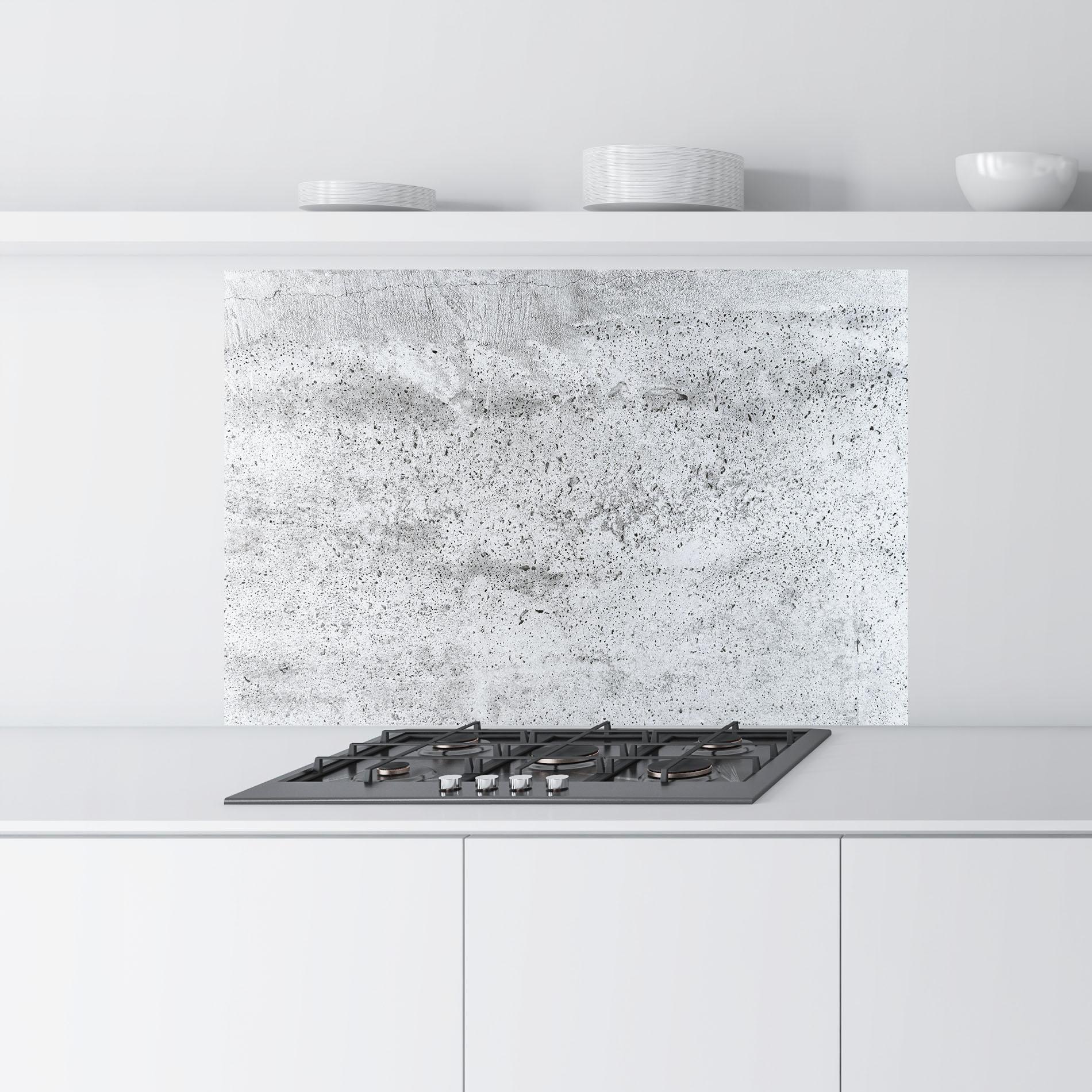 Стъклен панел за кухня Cement Texture mockup 9