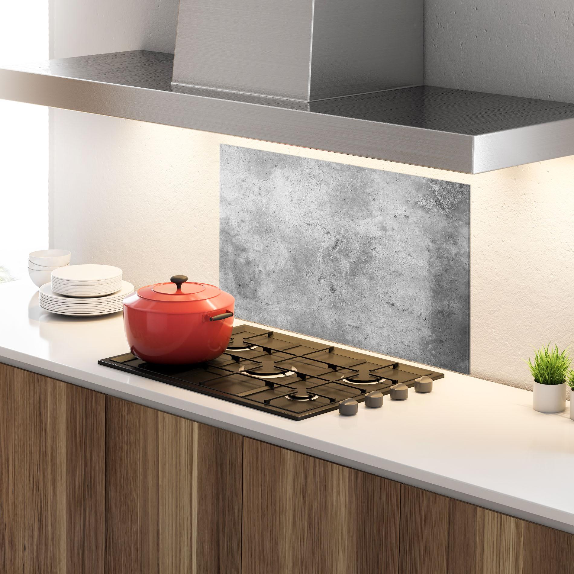 Стъклен панел за кухня Cement Wall Texture Background mockup 4