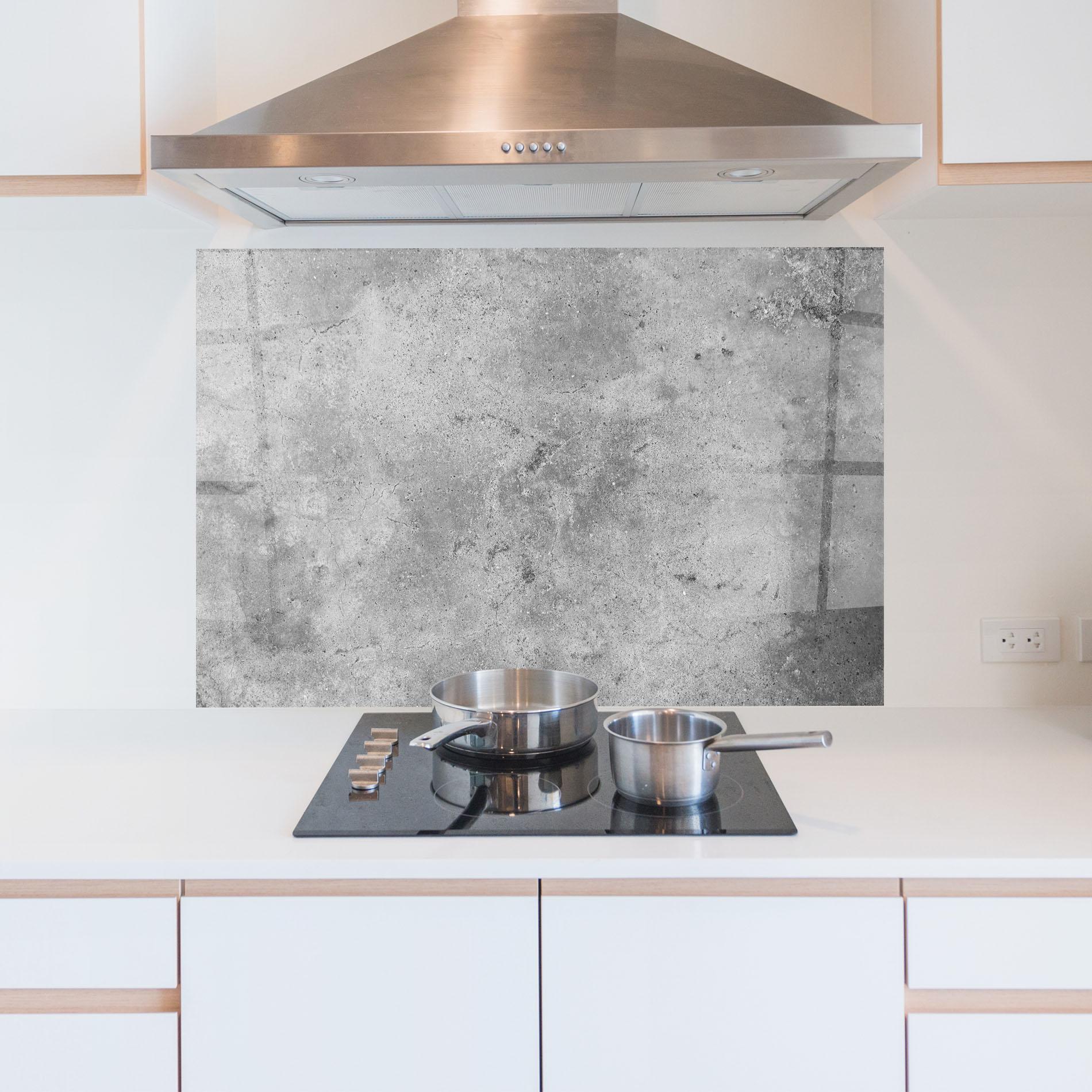 Стъклен панел за кухня Cement Wall Texture Background mockup 5