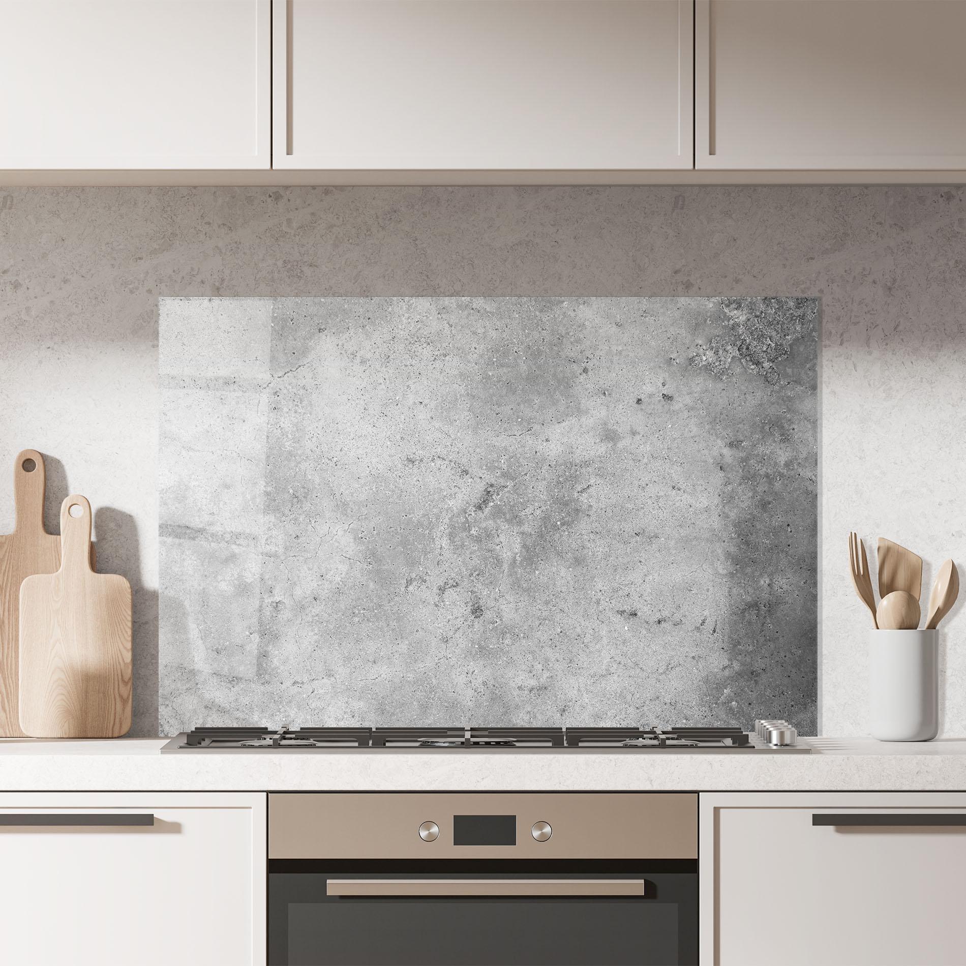 Стъклен панел за кухня Cement Wall Texture Background mockup 7