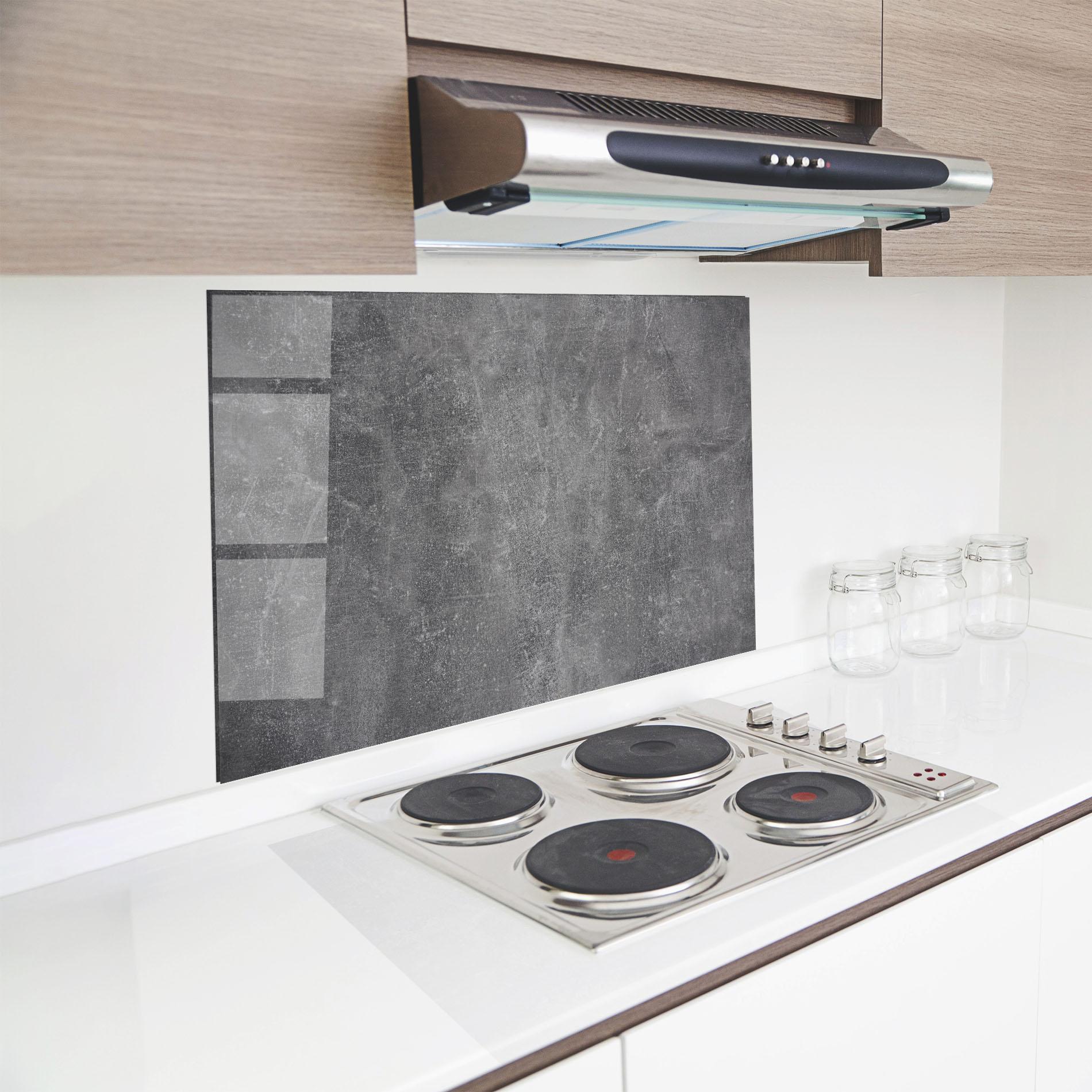 Стъклен панел за кухня Slate Background mockup 8